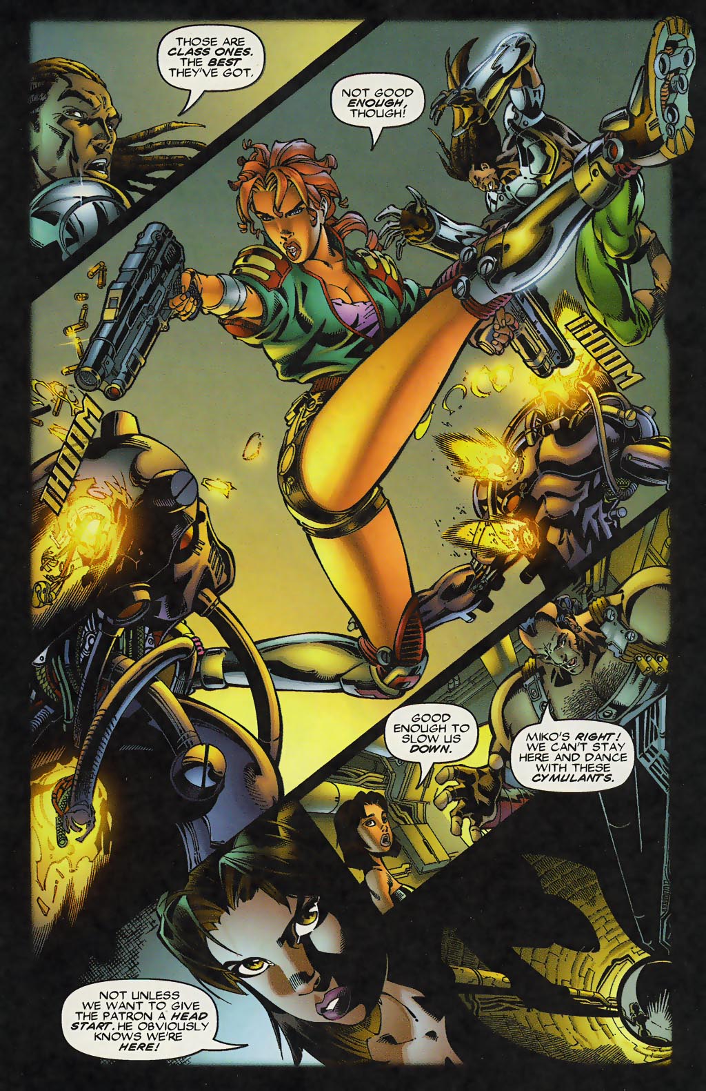 Read online Defcon 4 comic -  Issue #4 - 10