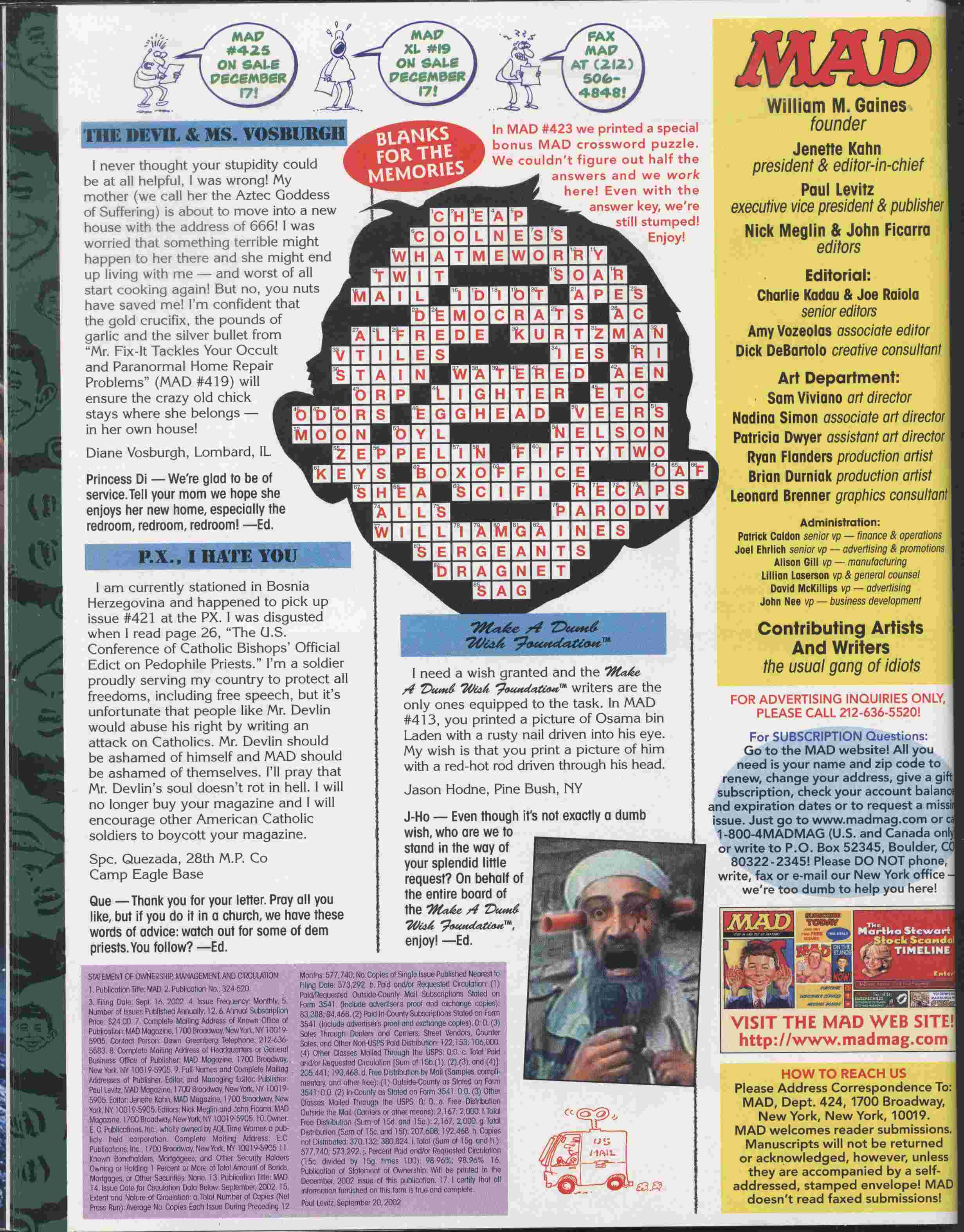 Read online MAD comic -  Issue #424 - 10