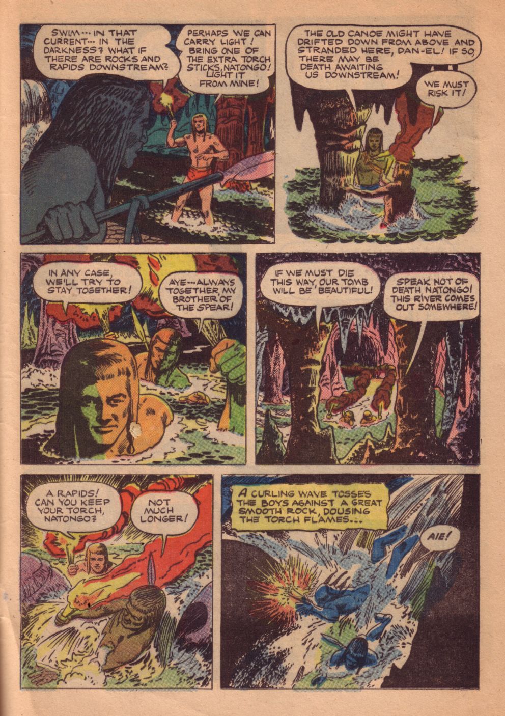 Read online Tarzan (1948) comic -  Issue #55 - 45