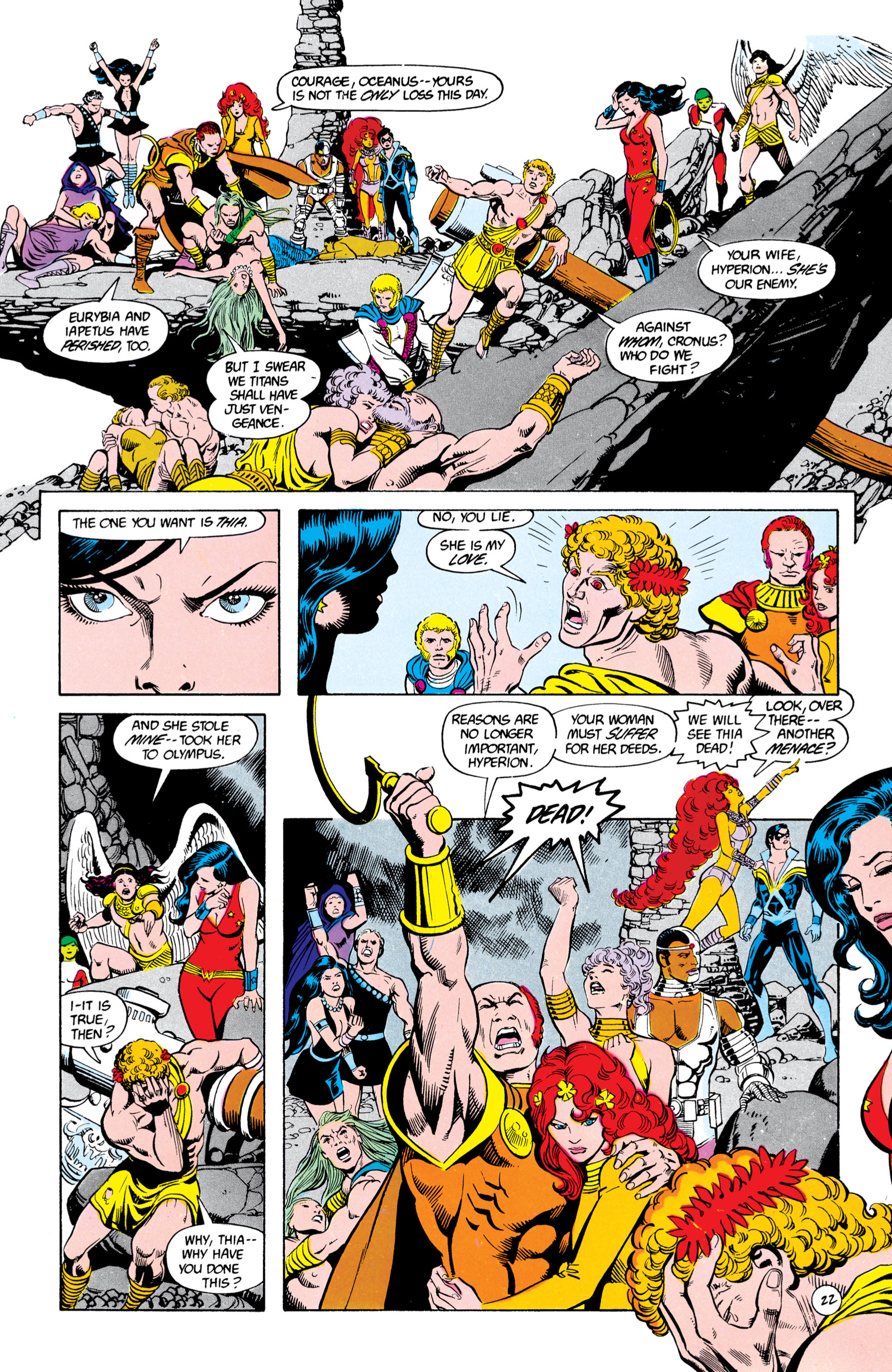 Read online The New Teen Titans (1984) comic -  Issue #8 - 22