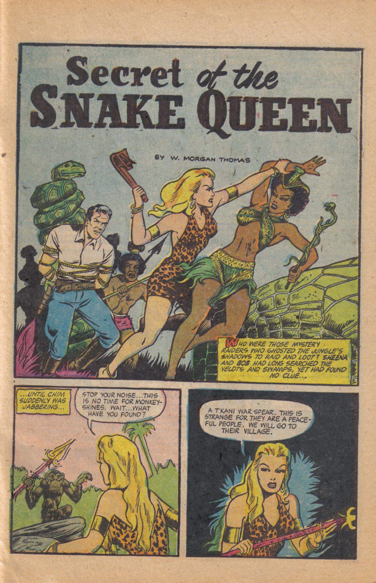 Read online Sheena, Queen of the Jungle (1942) comic -  Issue #18 - 29