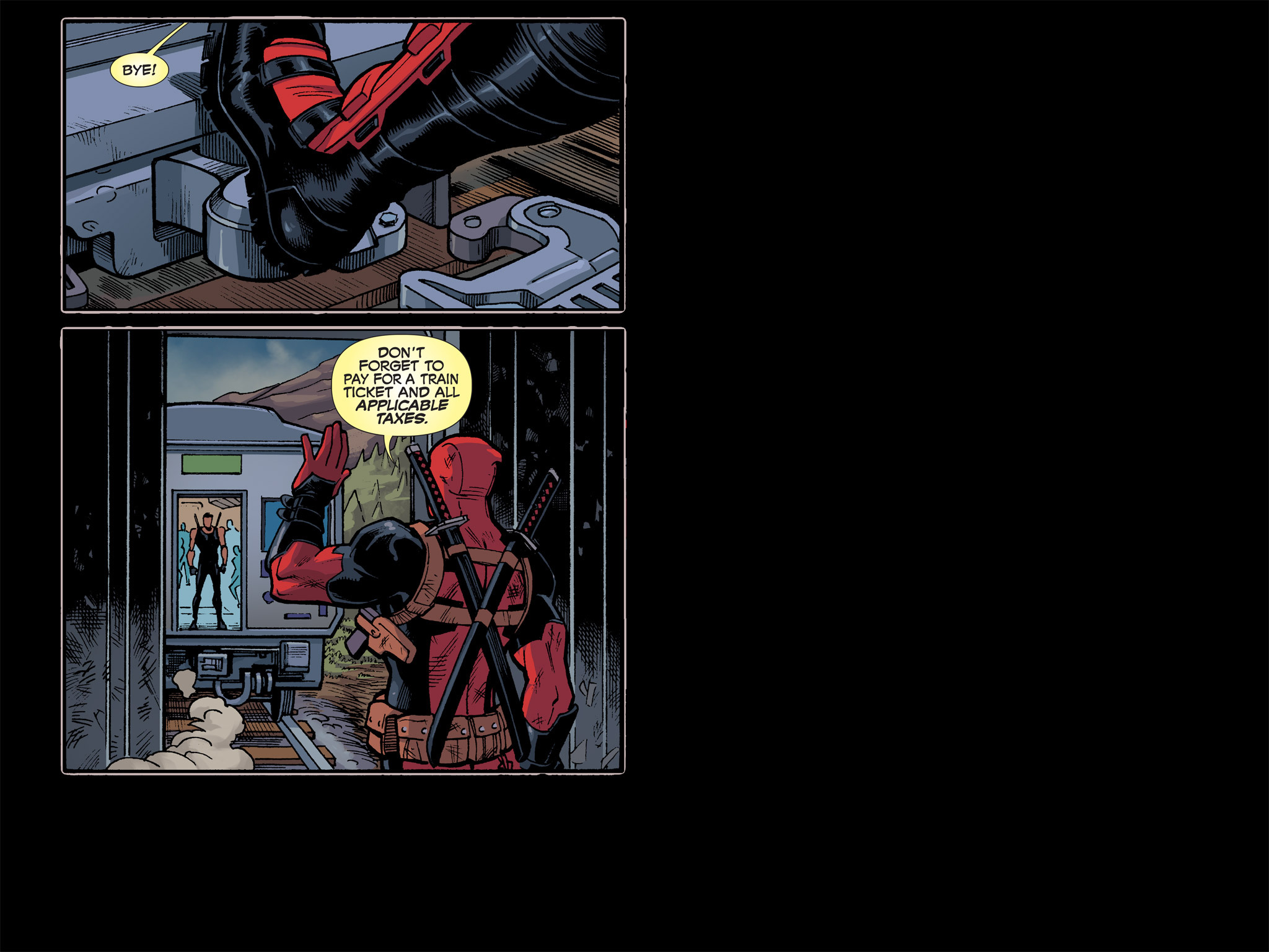 Read online Deadpool: Dracula's Gauntlet comic -  Issue # Part 4 - 50