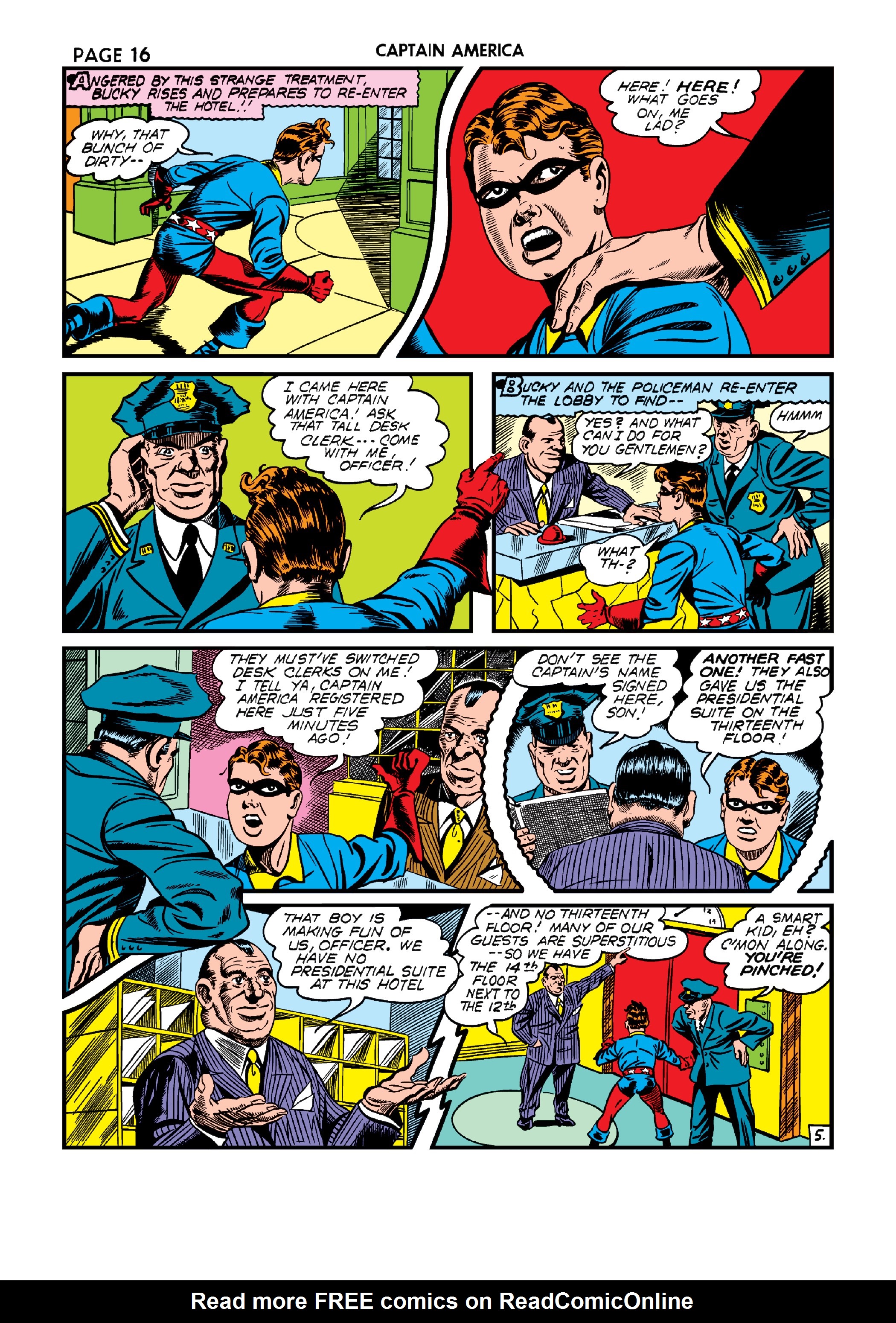 Read online Marvel Masterworks: Golden Age Captain America comic -  Issue # TPB 3 (Part 1) - 92