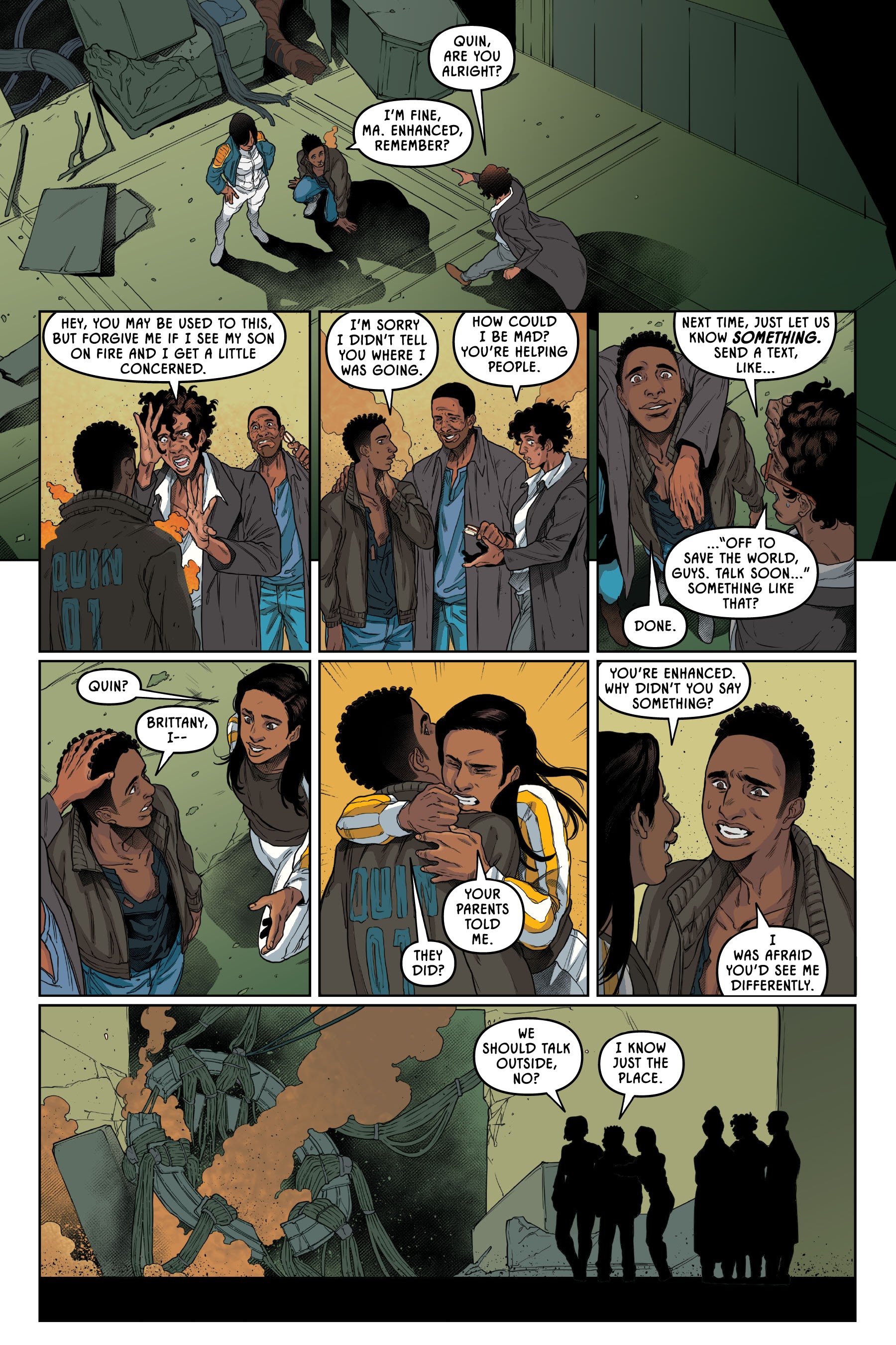 Read online Quincredible: The Hero Within comic -  Issue # TPB - 122