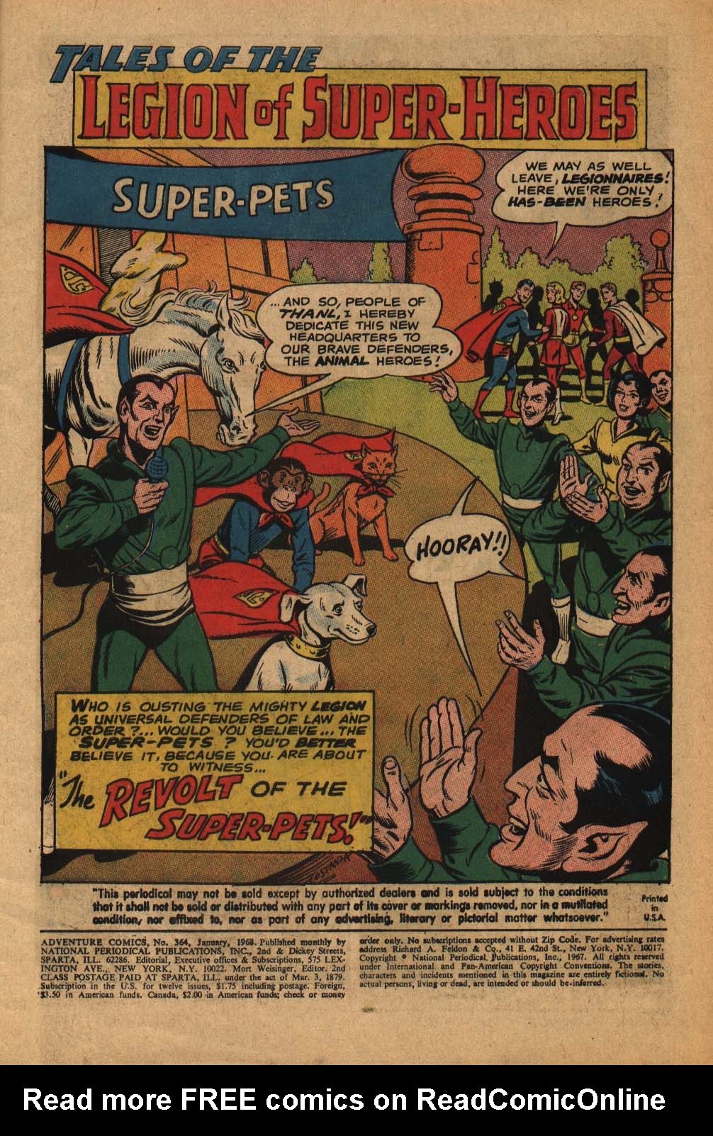 Read online Adventure Comics (1938) comic -  Issue #364 - 3