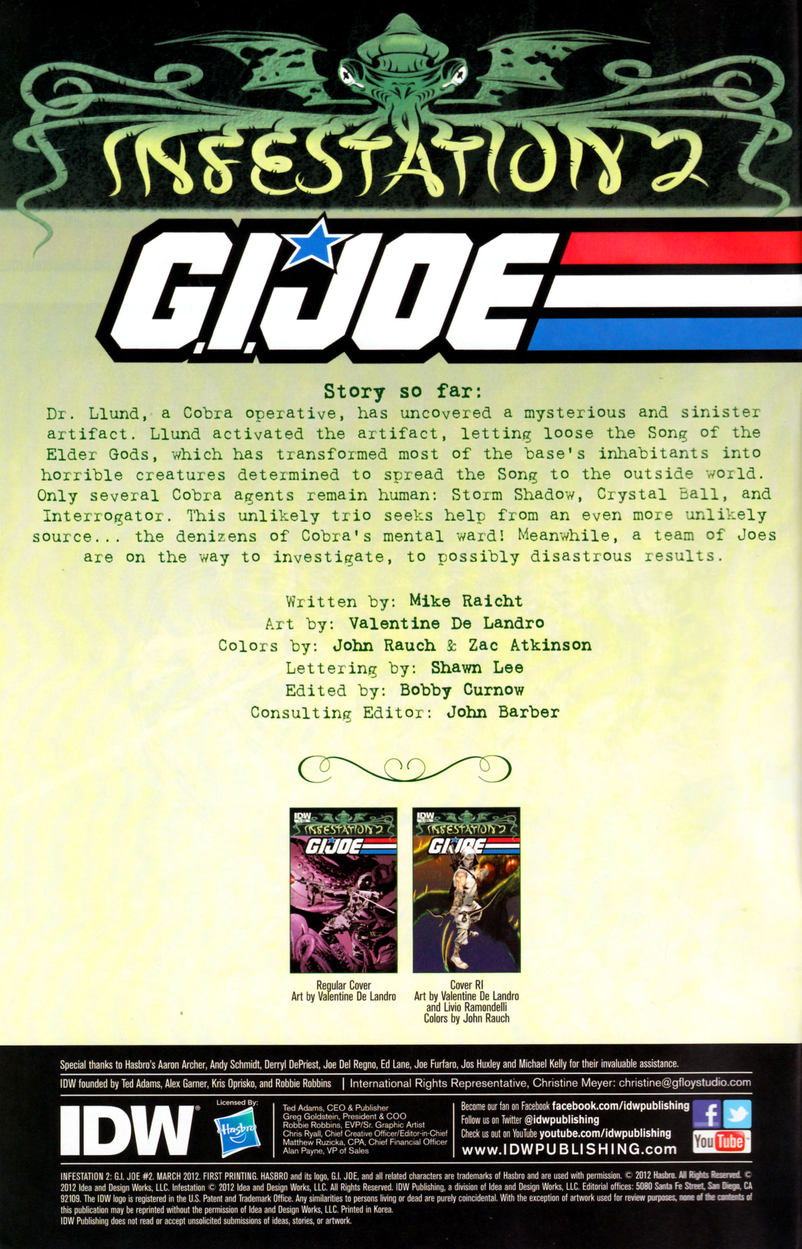 Read online Infestation 2: G.I. Joe comic -  Issue #2 - 3