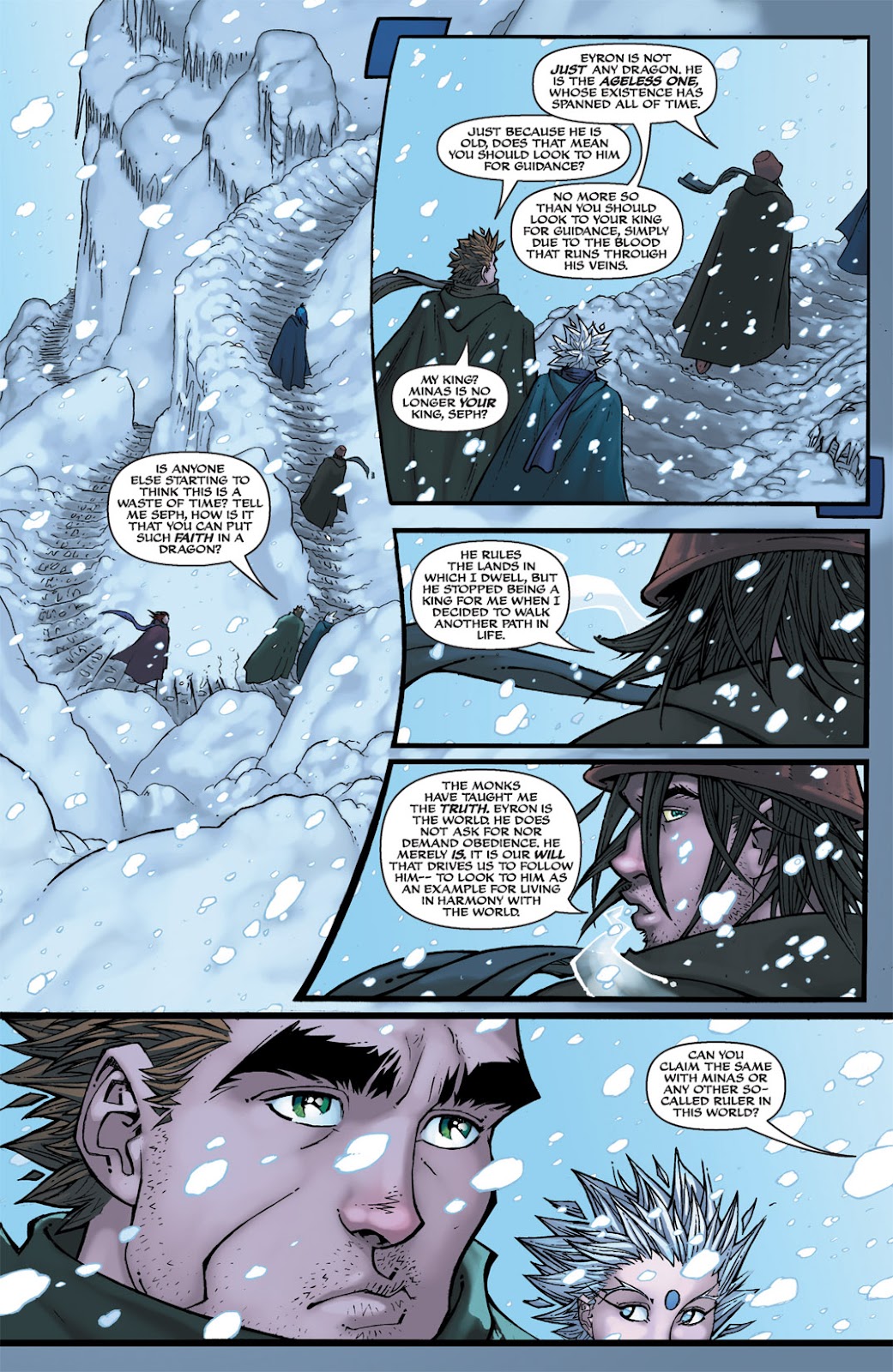 Michael Turner's Soulfire: Dying Of The Light issue 3 - Page 9