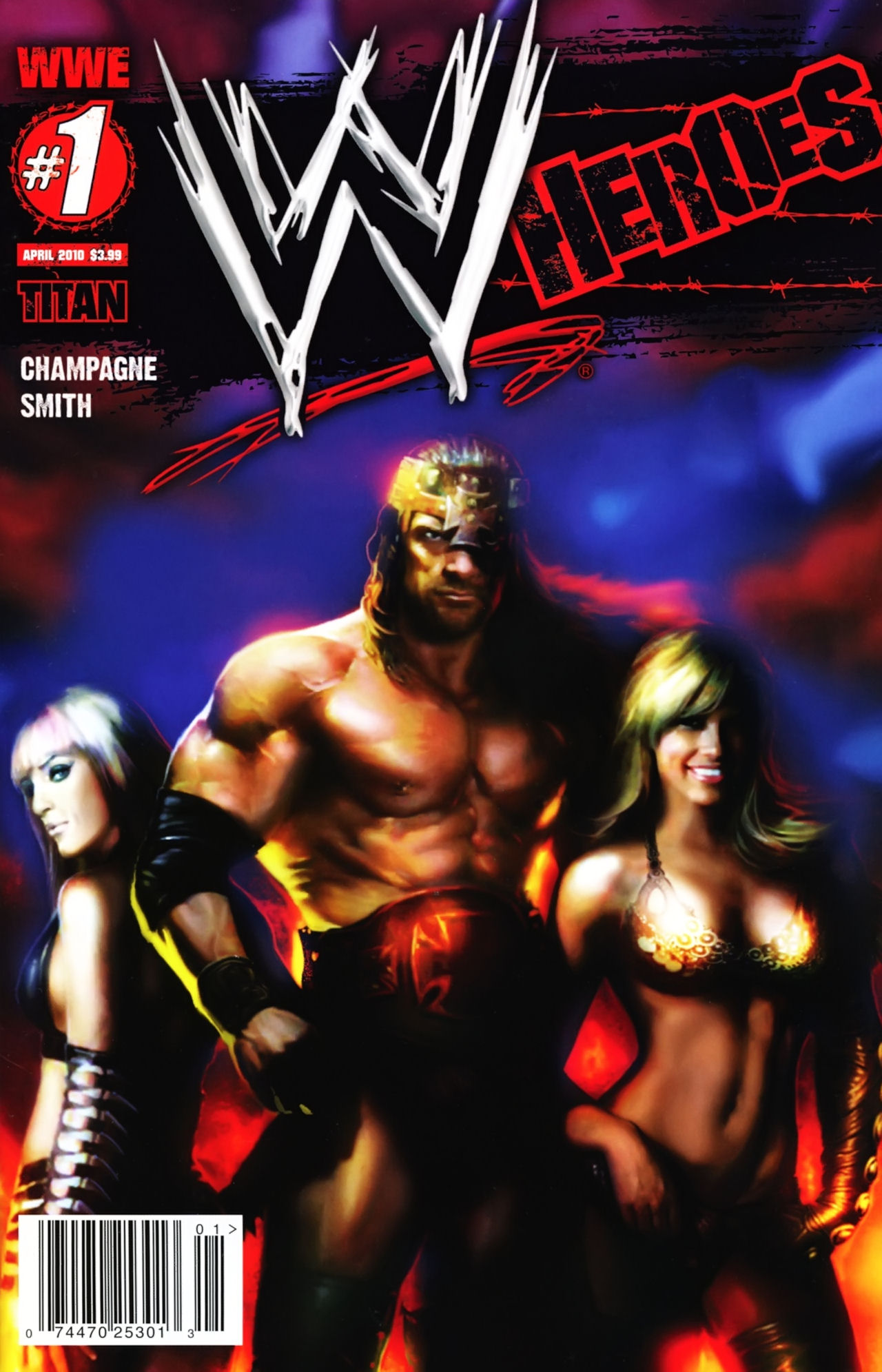 Read online WWE Heroes comic -  Issue #1 - 2