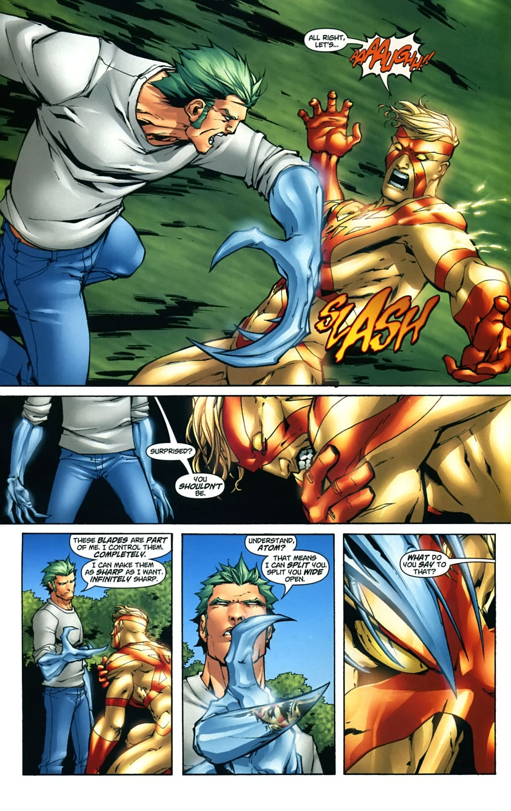 Read online Captain Atom: Armageddon comic -  Issue #4 - 14