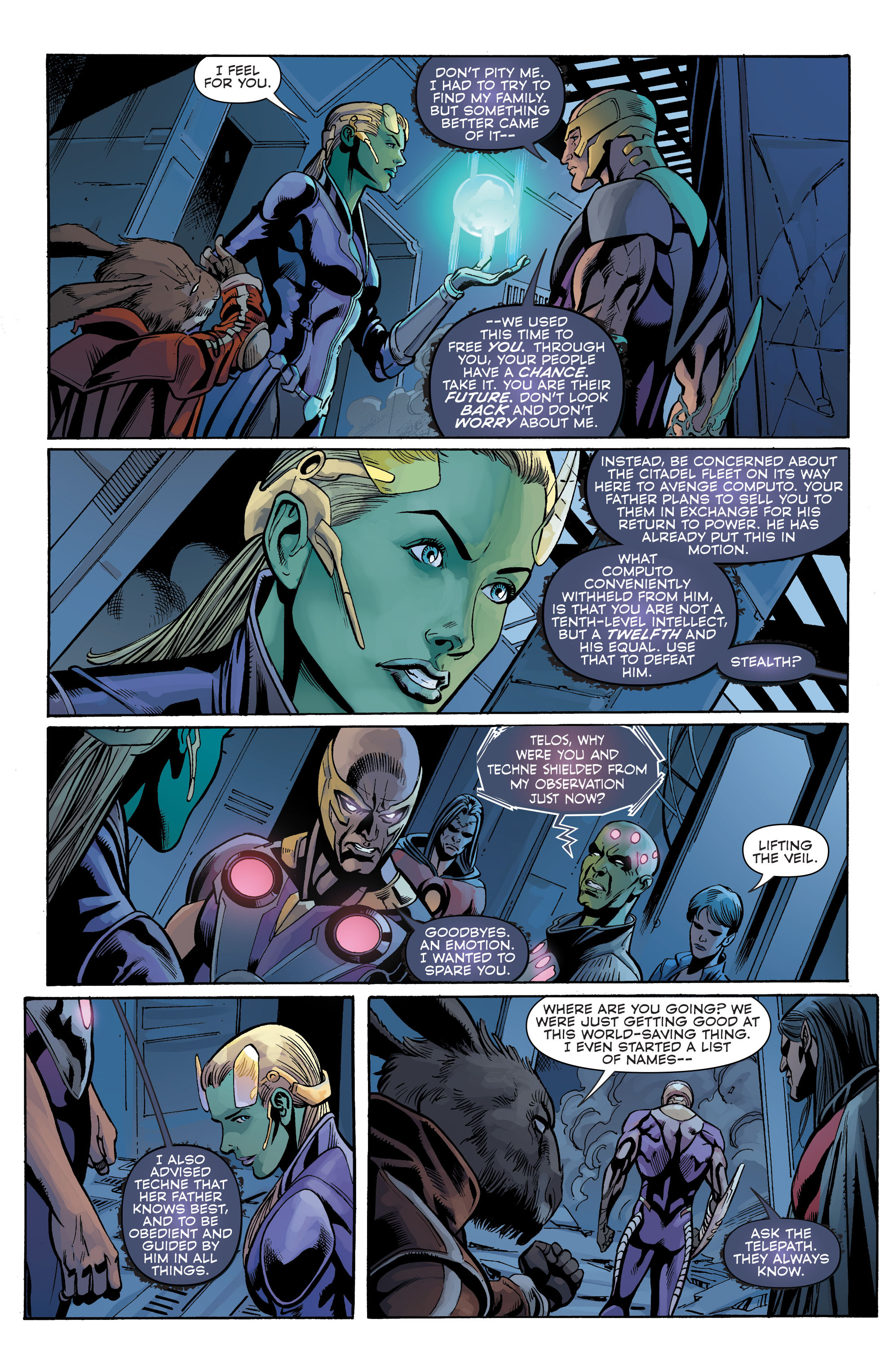 Read online Telos comic -  Issue #4 - 18