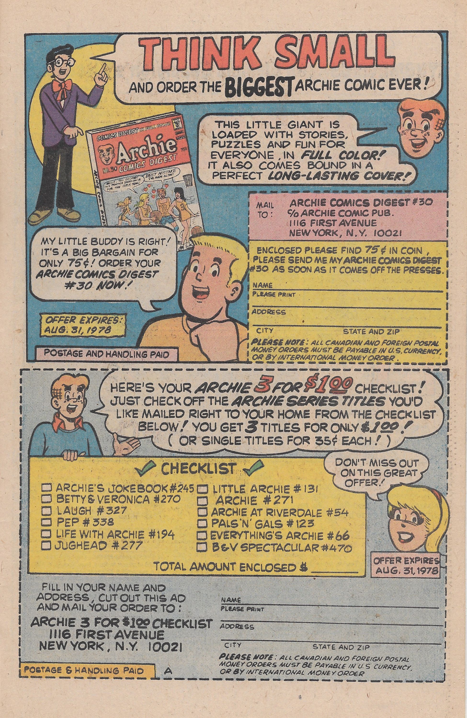 Read online Archie's TV Laugh-Out comic -  Issue #58 - 27