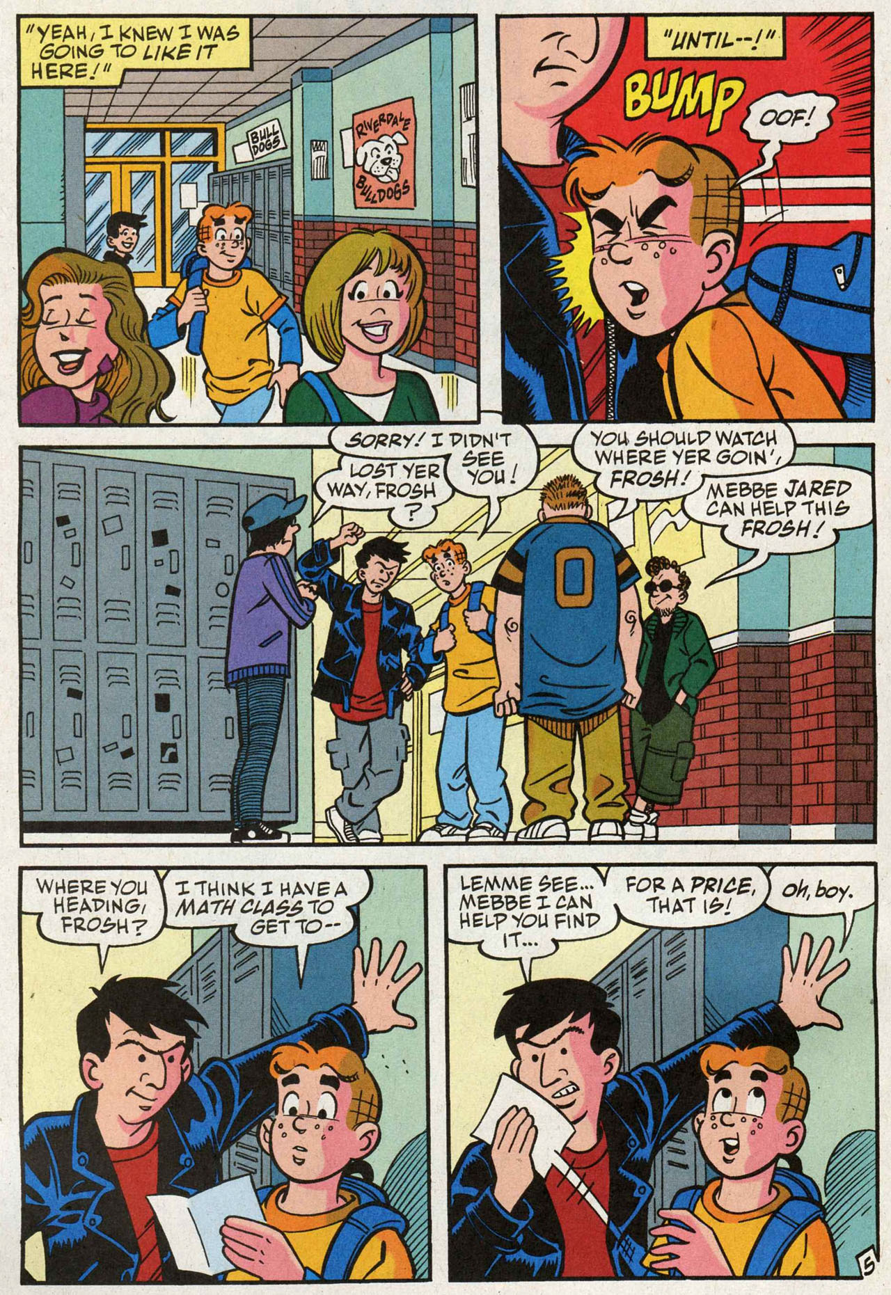 Read online Archie (1960) comic -  Issue #588 - 6