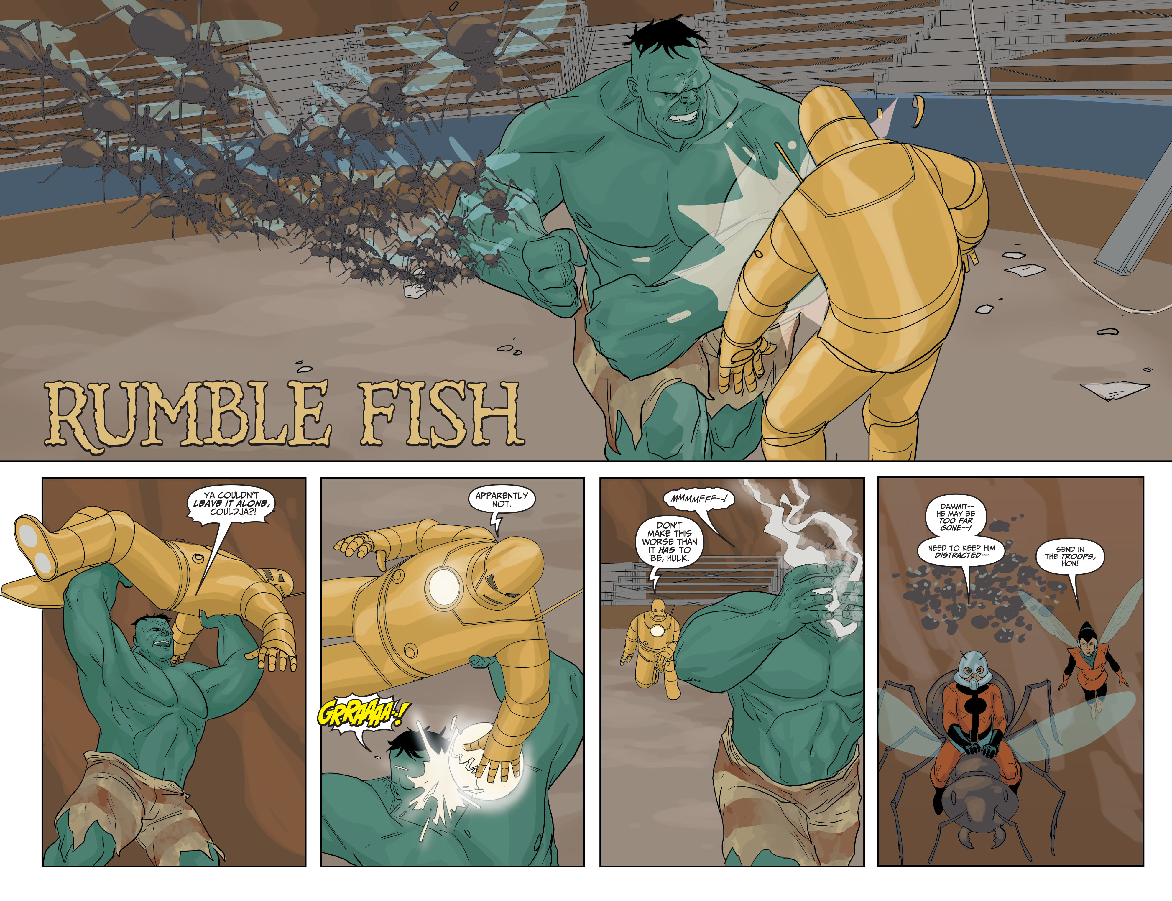 Read online Avengers: The Origin comic -  Issue #4 - 4