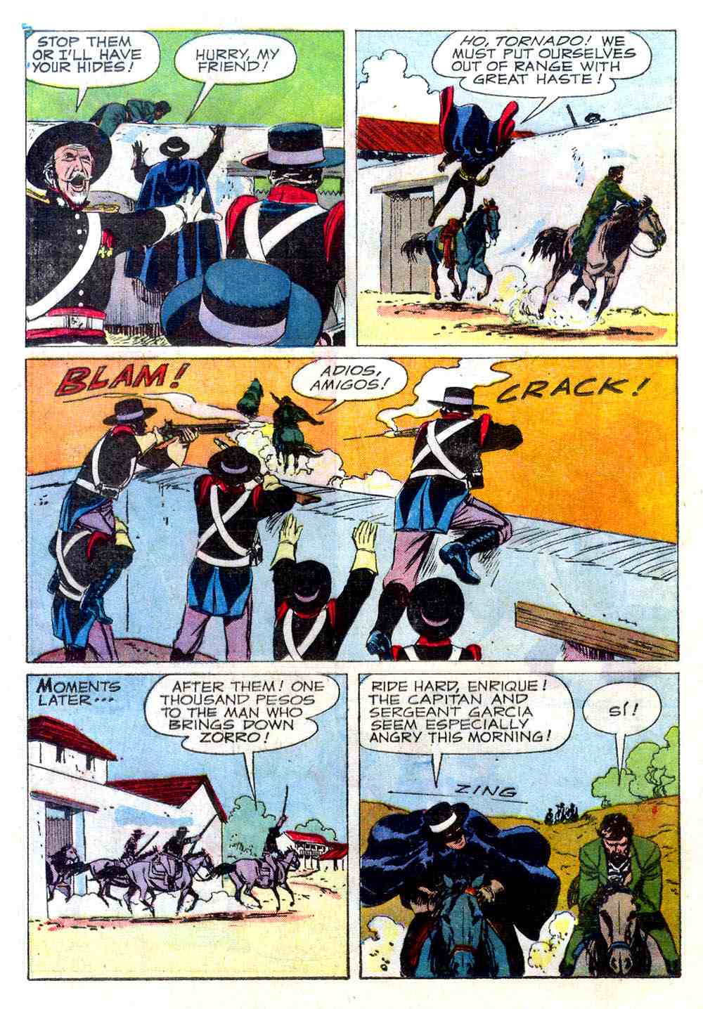 Read online Zorro (1966) comic -  Issue #4 - 24
