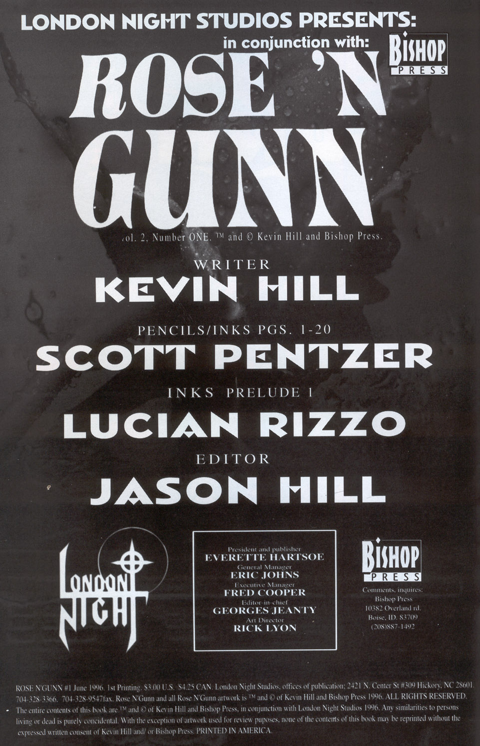 Read online Rose & Gunn comic -  Issue #1 - 2