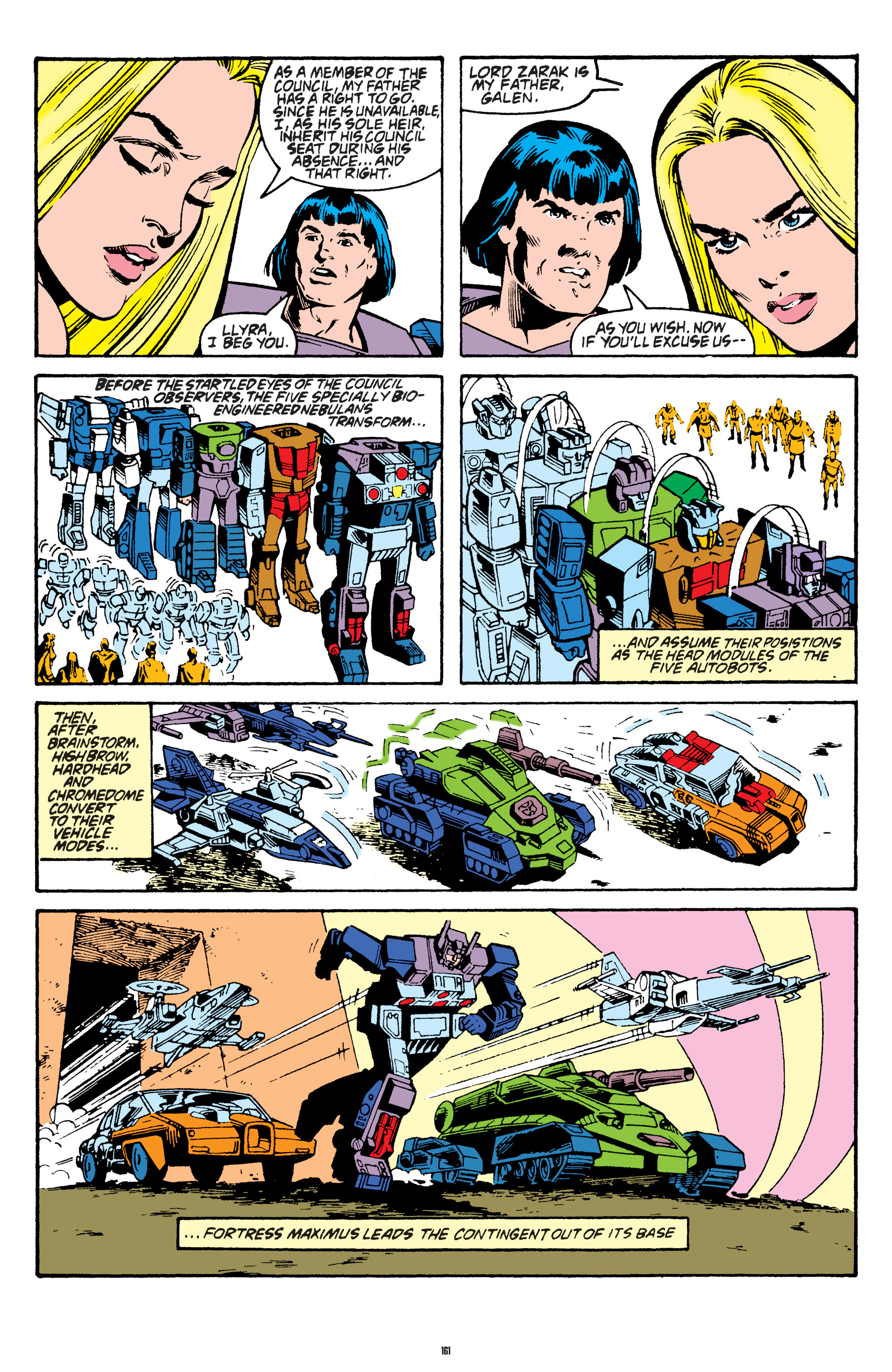 Read online The Transformers Classics comic -  Issue # TPB 7 - 160