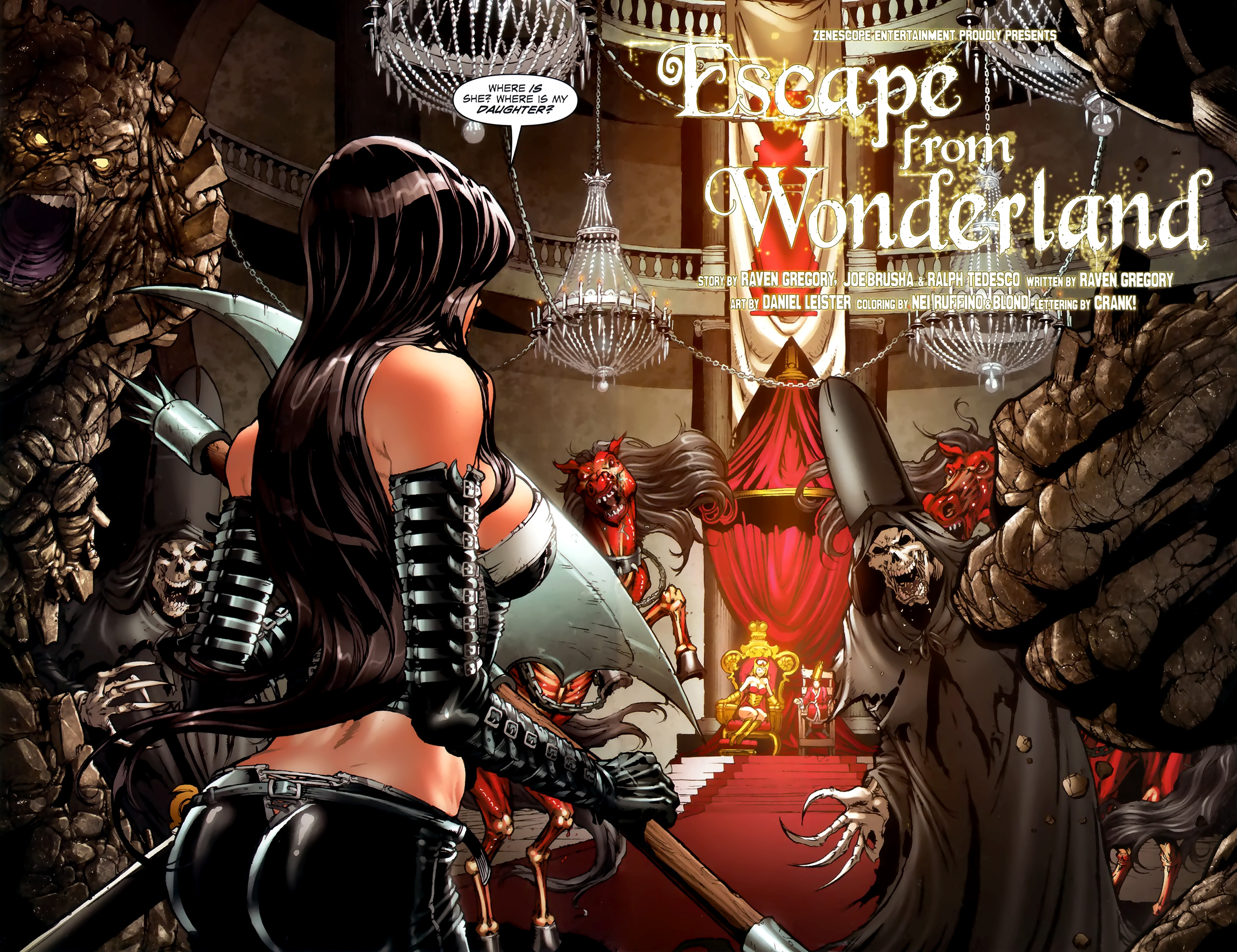 Read online Grimm Fairy Tales: Escape From Wonderland comic -  Issue #1 - 9