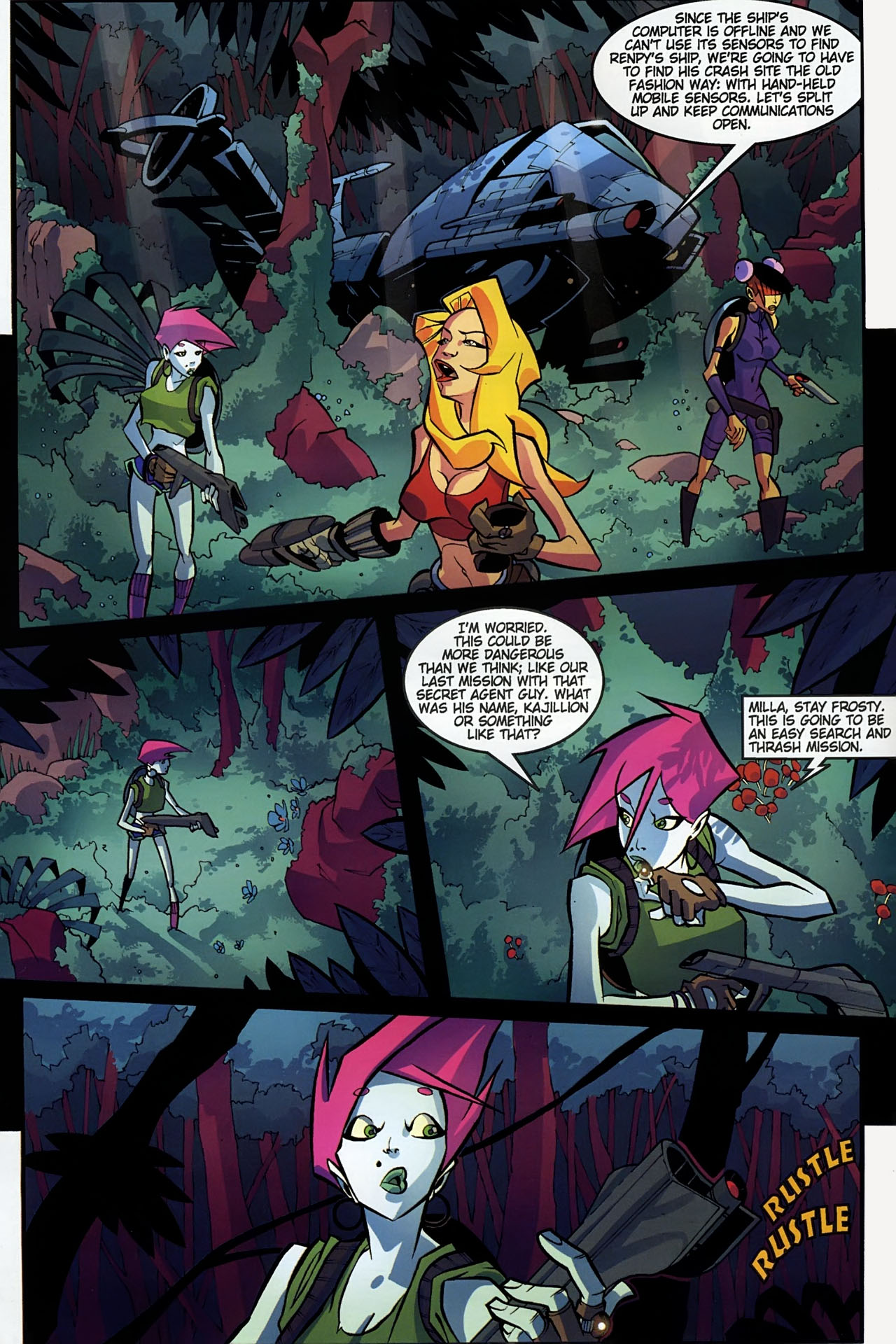 Read online Hyperkinetic comic -  Issue #1 - 12