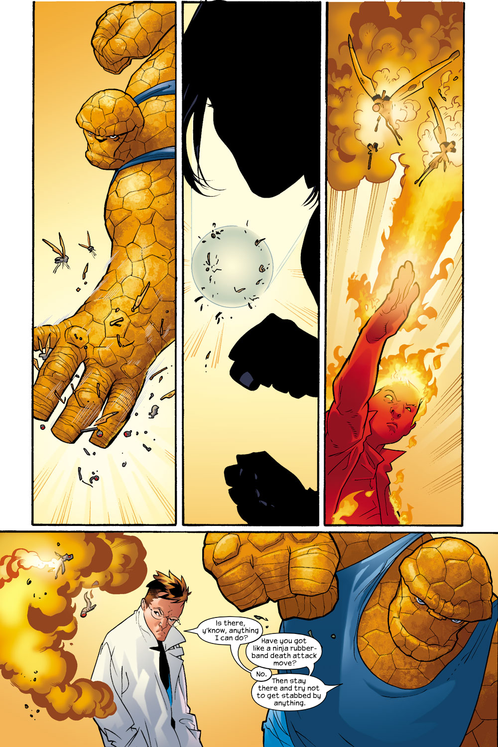 Read online Ultimate Fantastic Four (2004) comic -  Issue #9 - 10