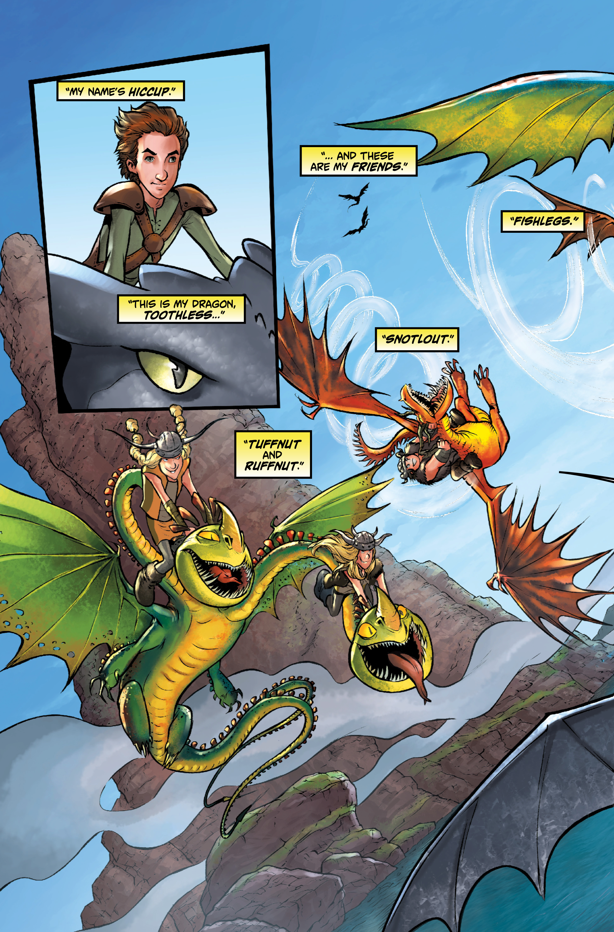 Read online Dragons Riders of Berk: Tales from Berk comic -  Issue # TPB - 10