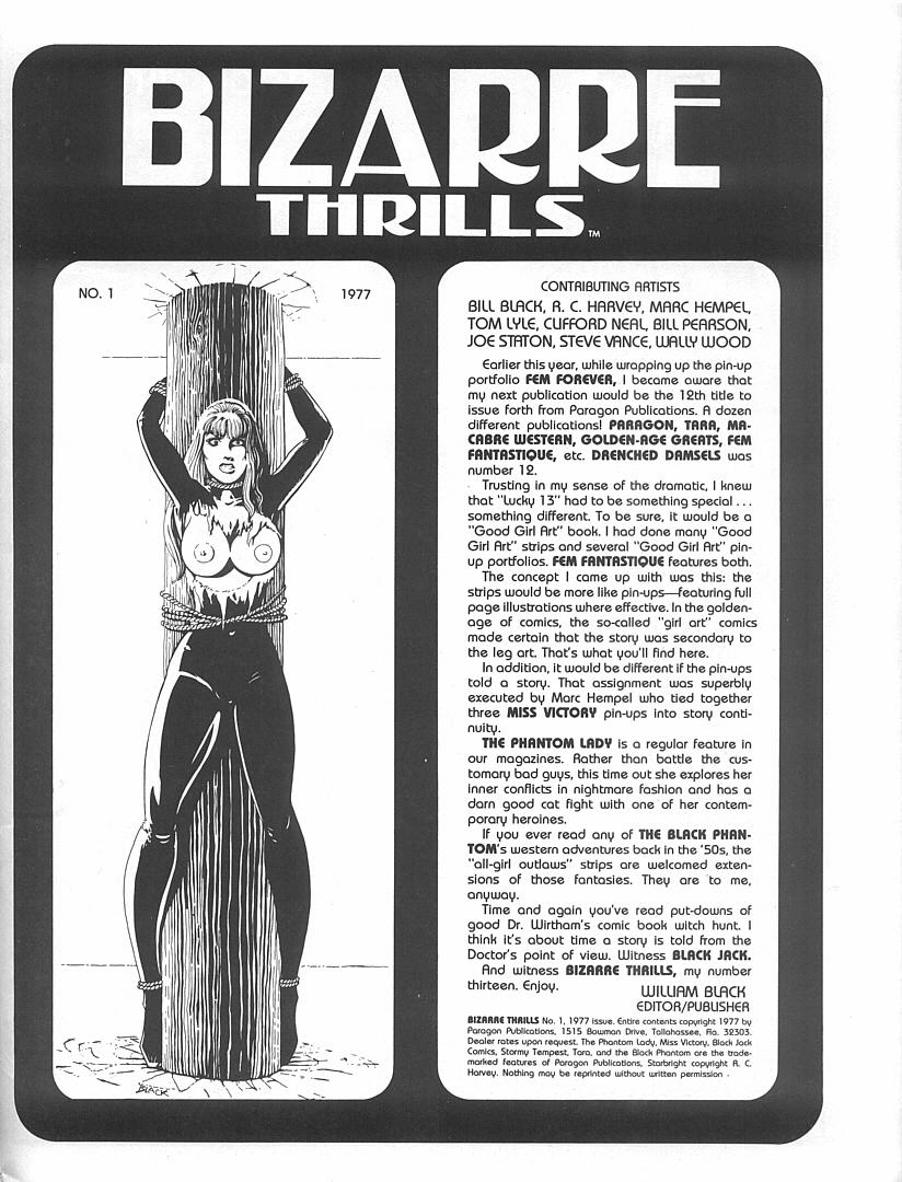 Read online Bizarre Thrills comic -  Issue # Full - 3