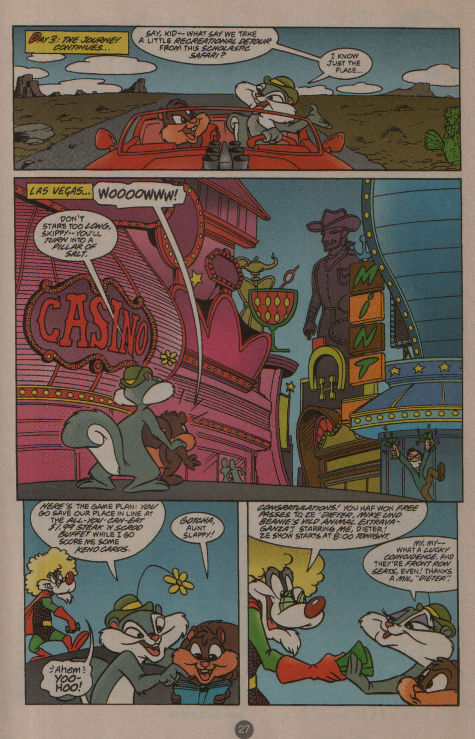 Read online Animaniacs comic -  Issue #33 - 21