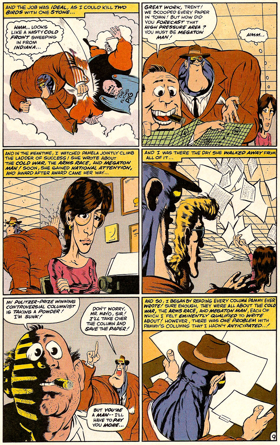Read online Megaton Man comic -  Issue #6 - 11