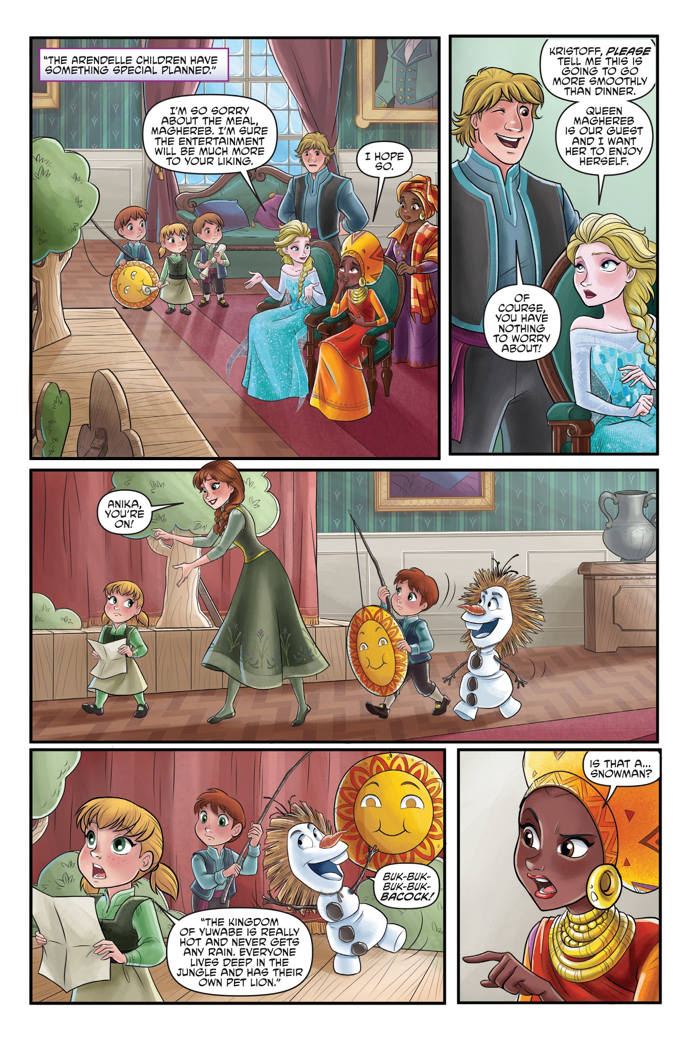 Read online Disney Frozen comic -  Issue #3 - 7