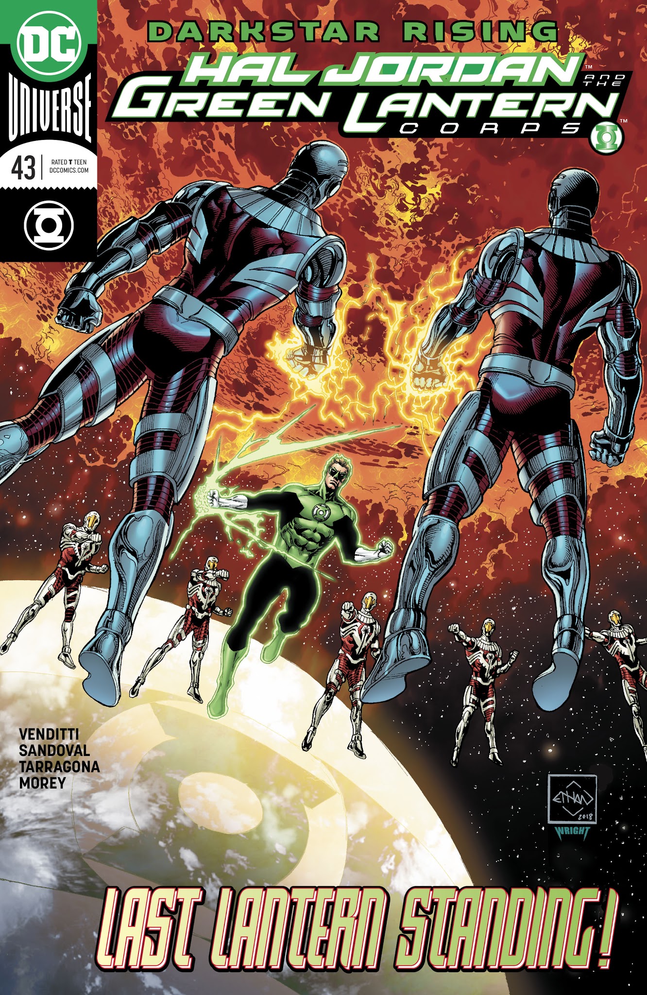 Read online Hal Jordan And The Green Lantern Corps comic -  Issue #43 - 1