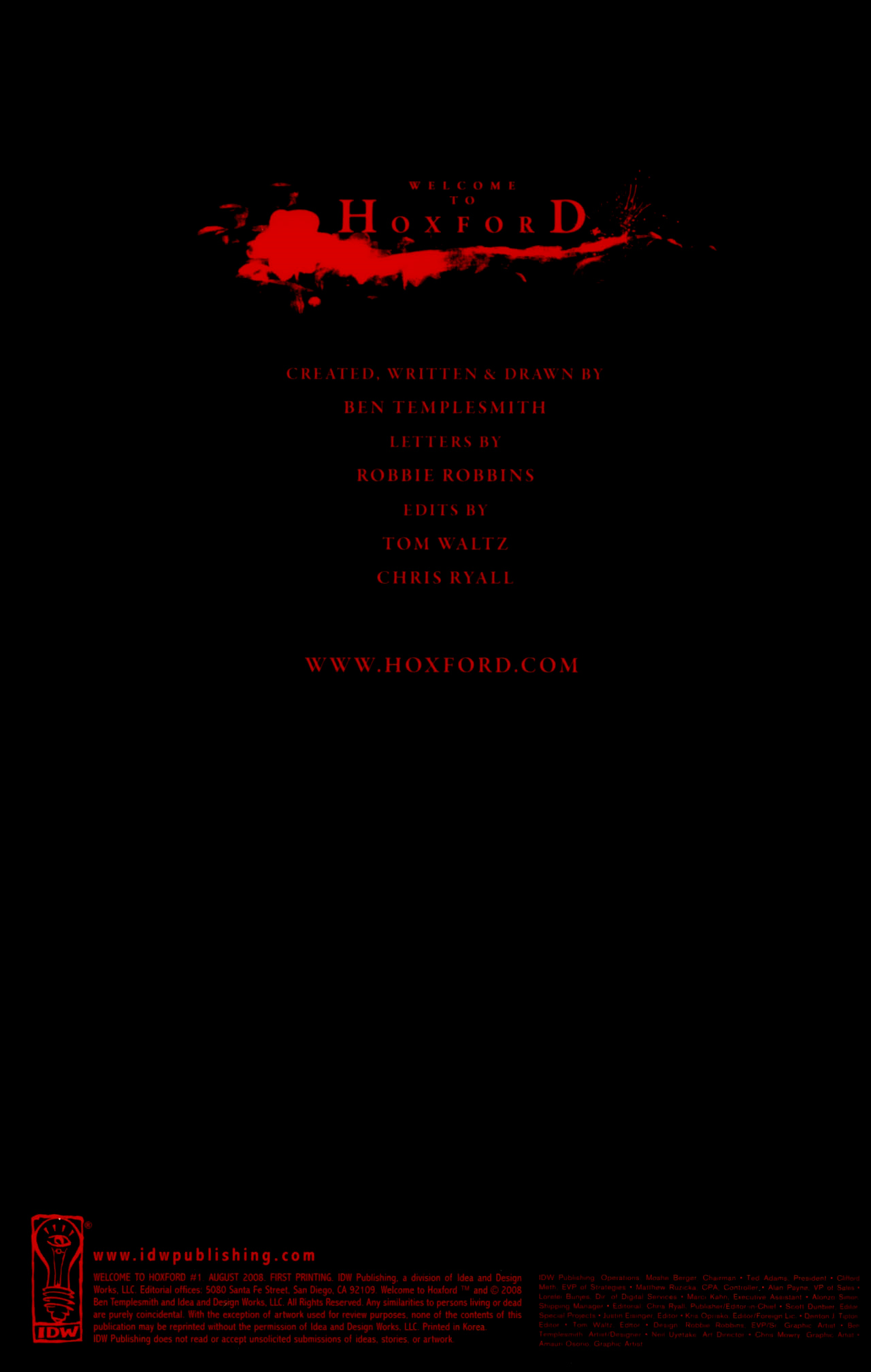 Read online Welcome to Hoxford comic -  Issue #1 - 3