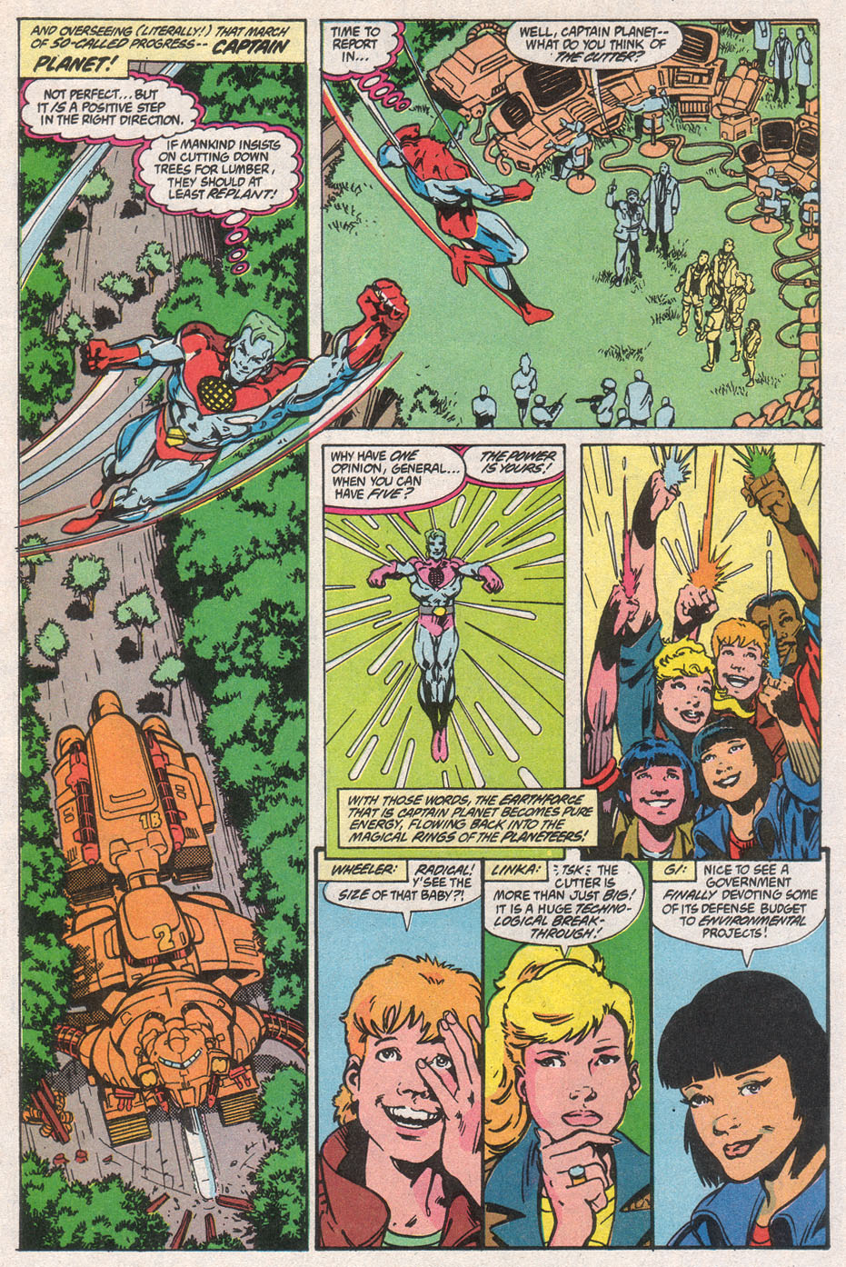 Read online Captain Planet and the Planeteers comic -  Issue #11 - 5