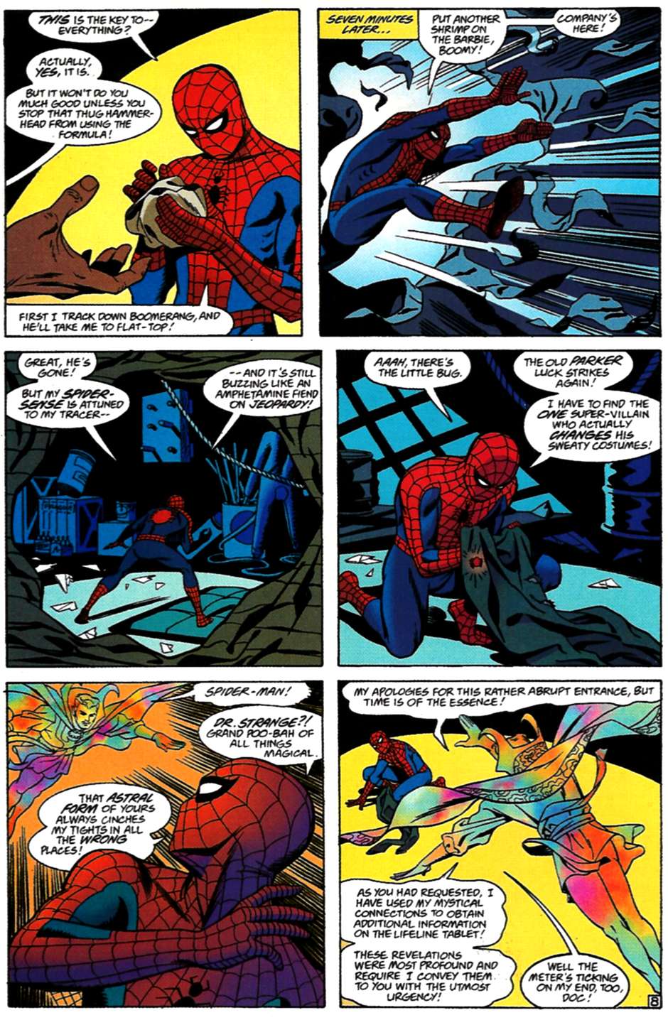 Read online Spider-Man: Lifeline comic -  Issue #3 - 9