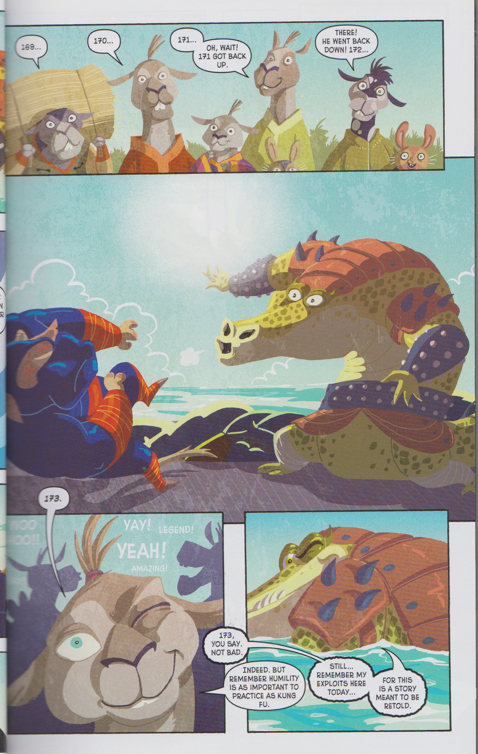 Read online Kung Fu Panda Everyone is Kung Fu Fighting comic -  Issue # TPB (Part 1) - 30