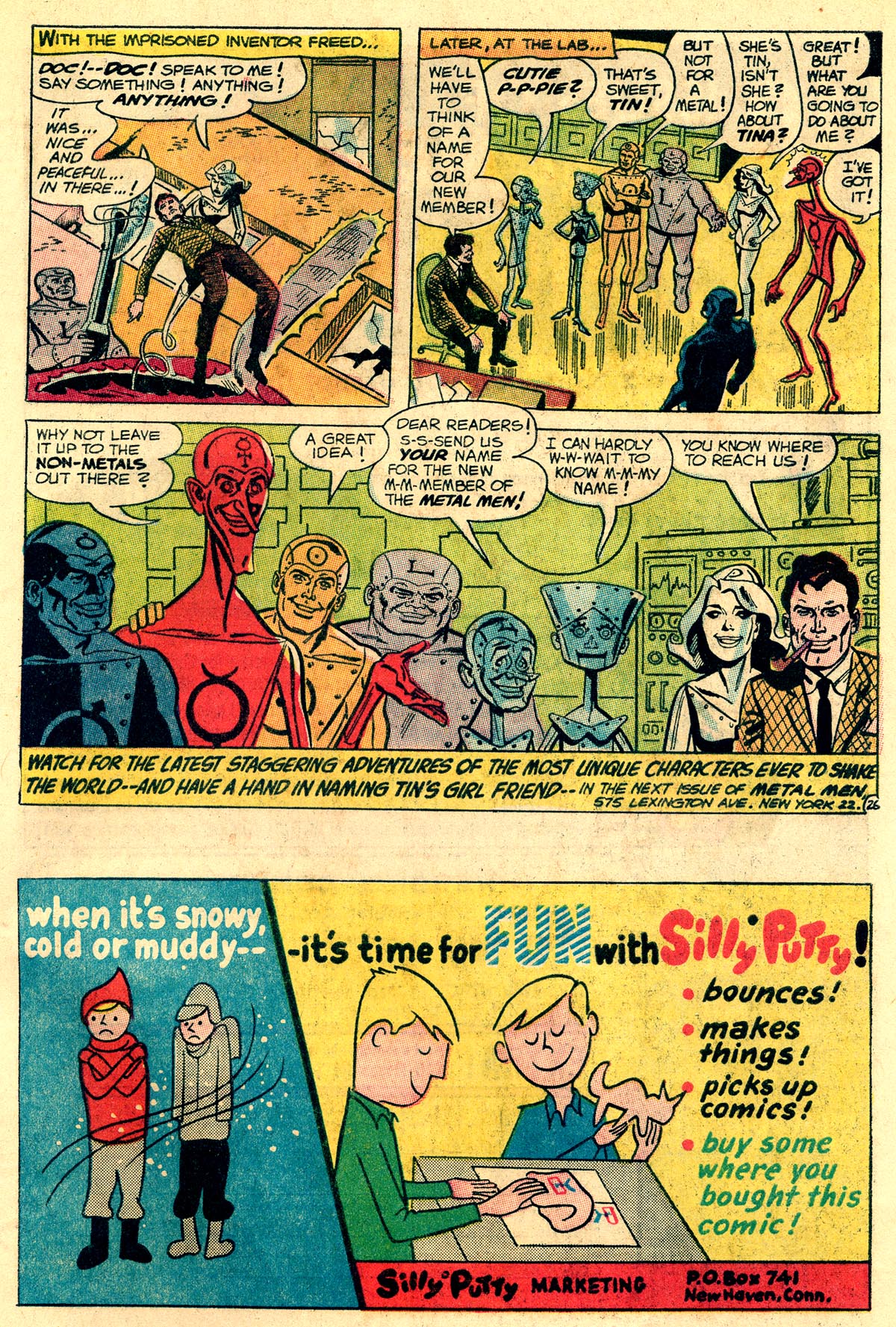 Metal Men (1963) Issue #13 #13 - English 33