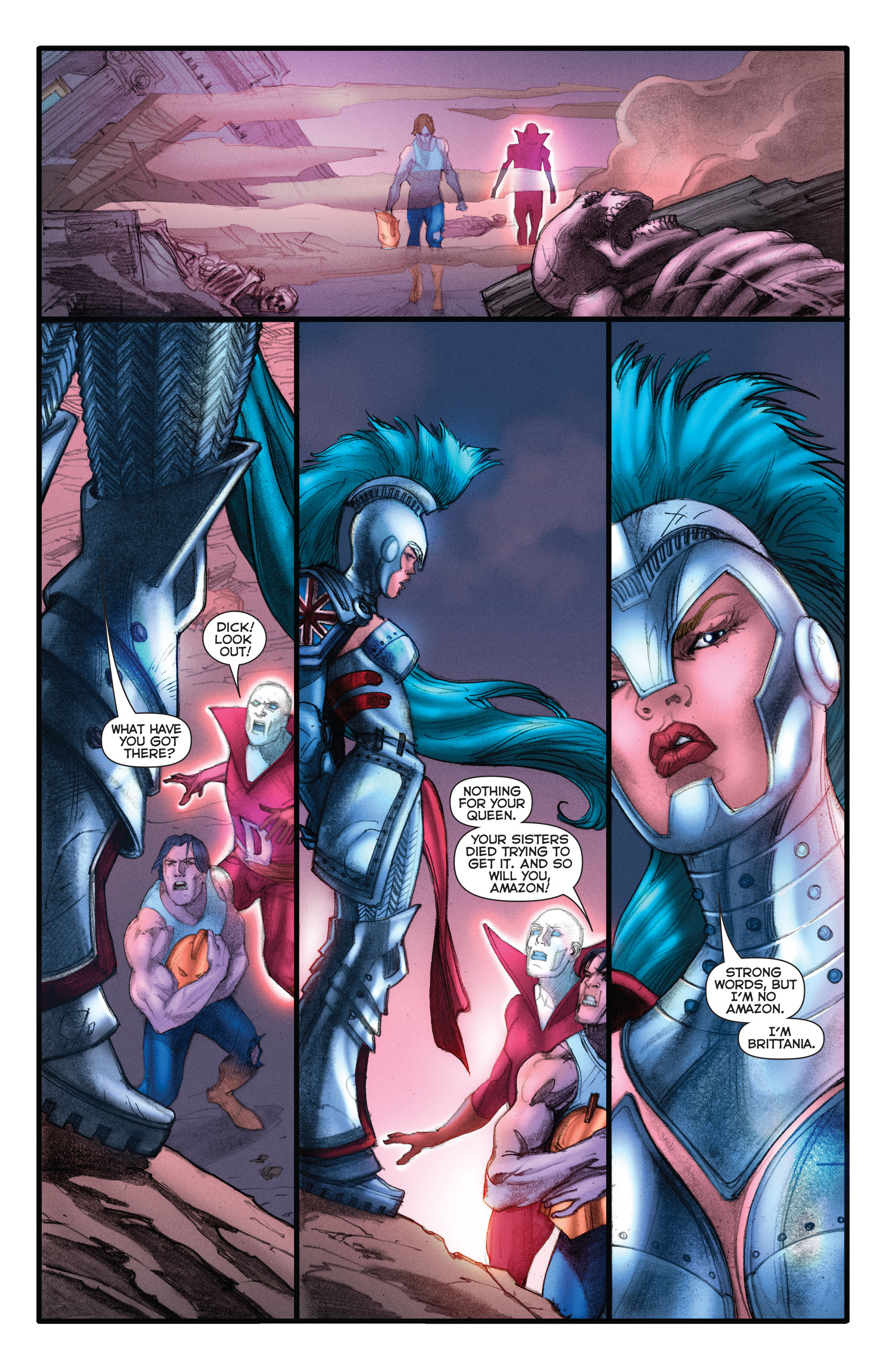 Read online Flashpoint: The World of Flashpoint Featuring Batman comic -  Issue # Full - 126