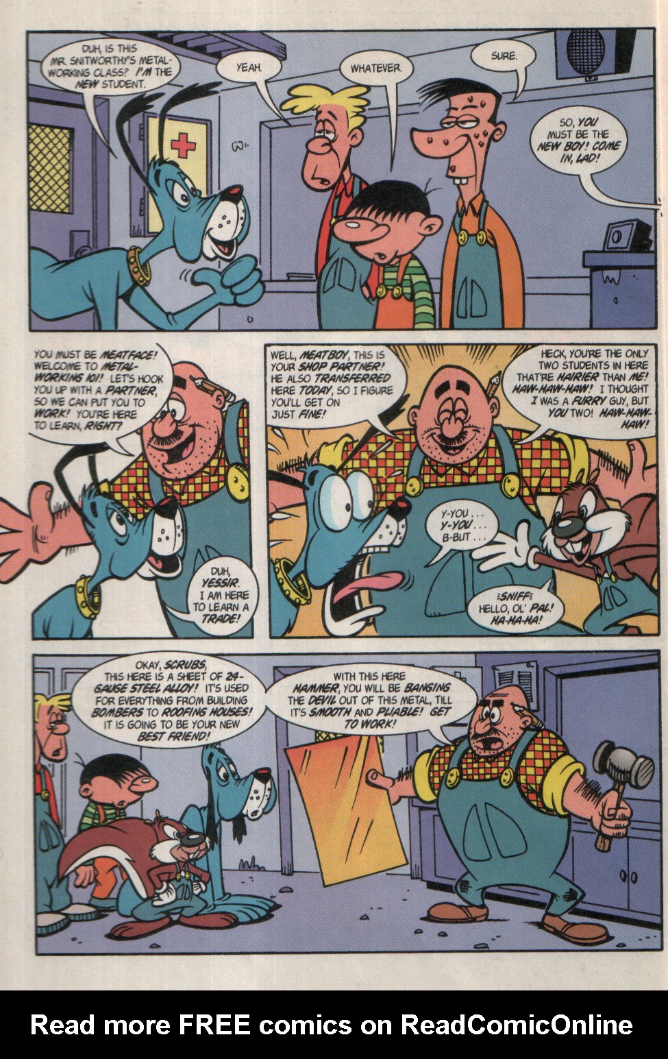 Read online Screwball Squirrel comic -  Issue #3 - 4