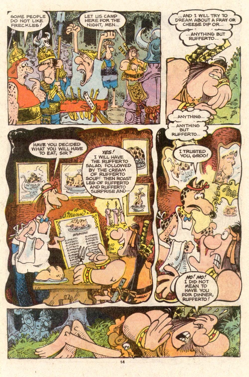 Read online Sergio Aragonés Groo the Wanderer comic -  Issue #38 - 14