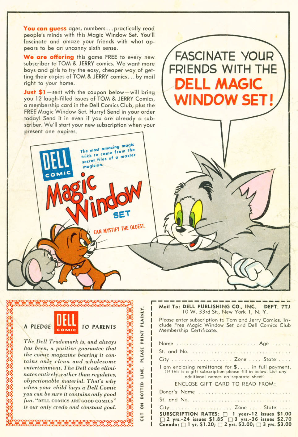 Read online Tom & Jerry Comics comic -  Issue #144 - 2