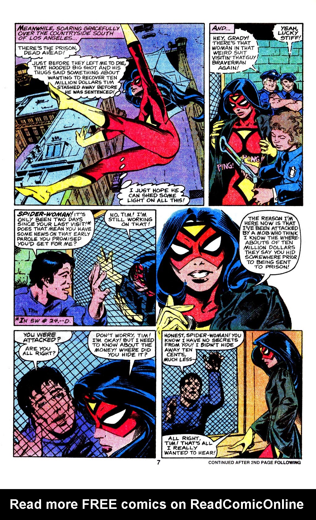 Read online Spider-Woman (1978) comic -  Issue #25 - 6