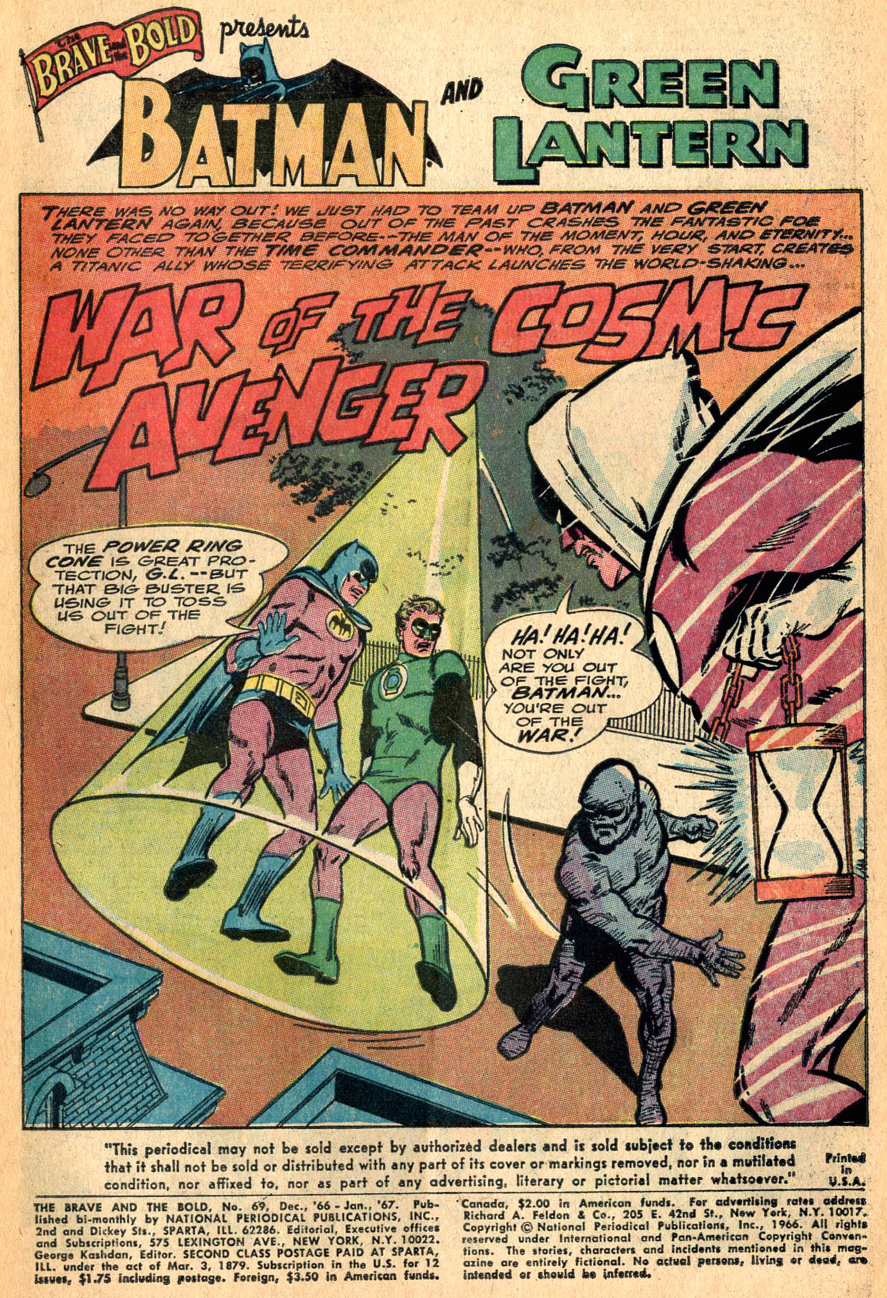 Read online The Brave and the Bold (1955) comic -  Issue #69 - 3