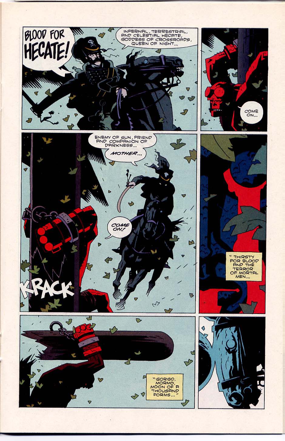 Read online Hellboy: Wake the Devil comic -  Issue #5 - 13