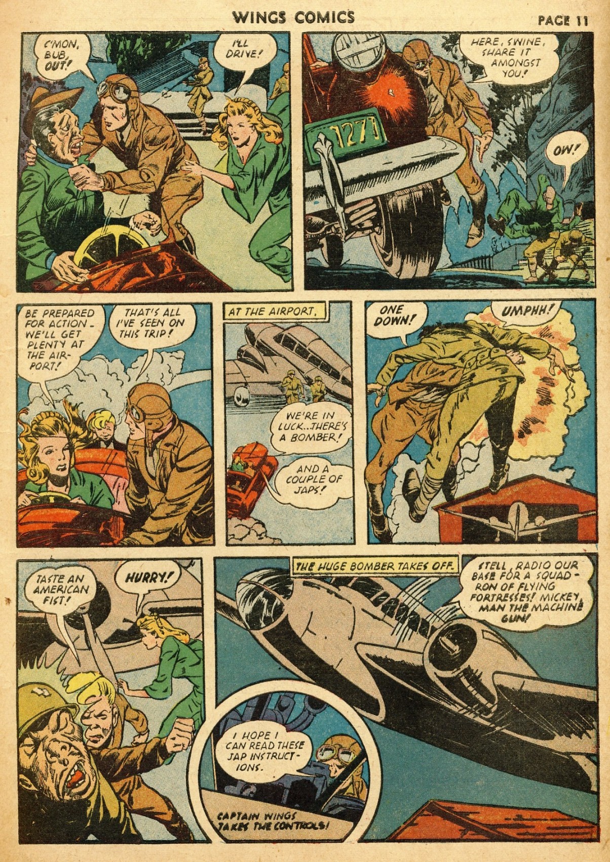 Read online Wings Comics comic -  Issue #22 - 13