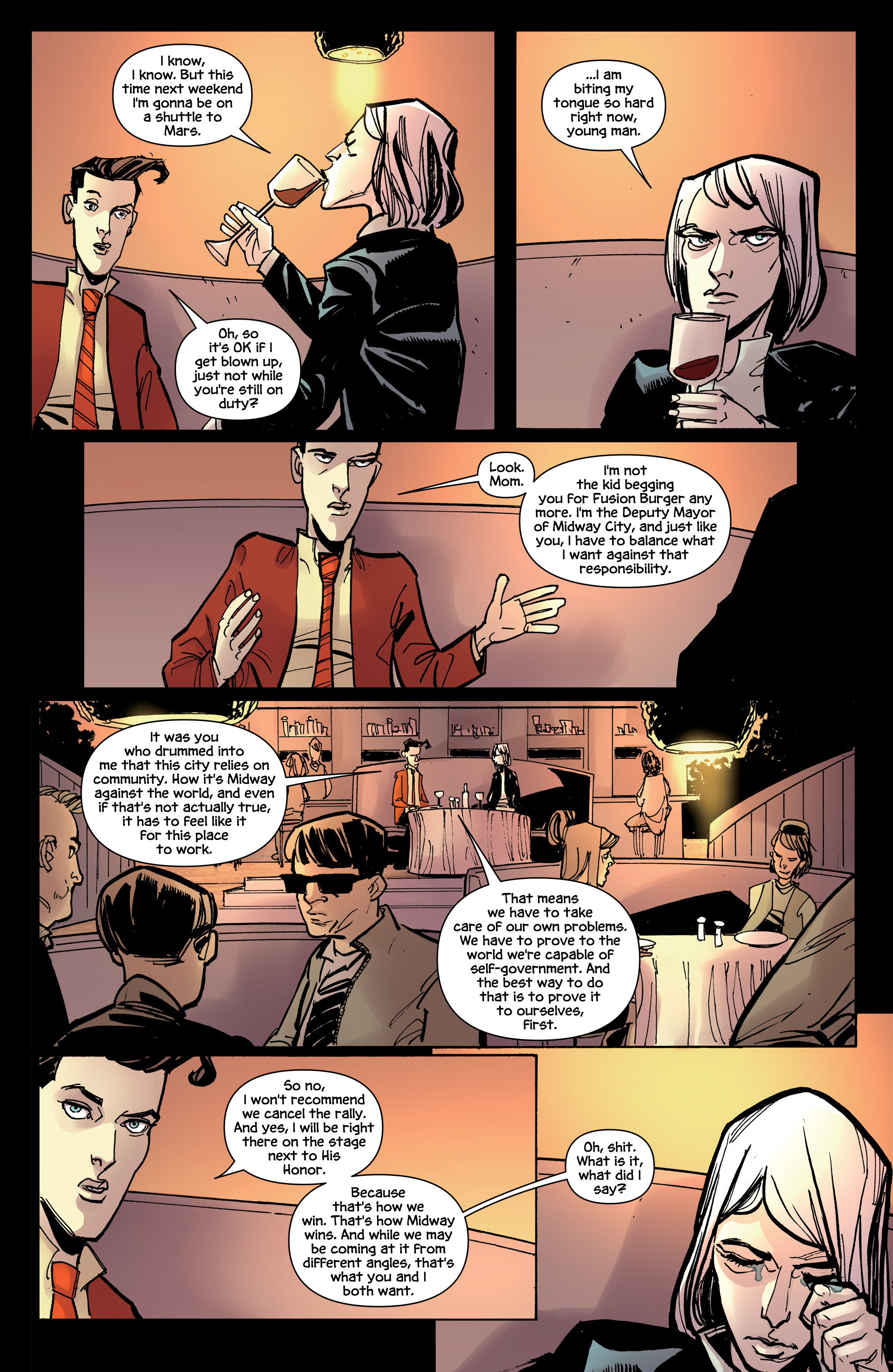 Read online The Fuse comic -  Issue #20 - 21