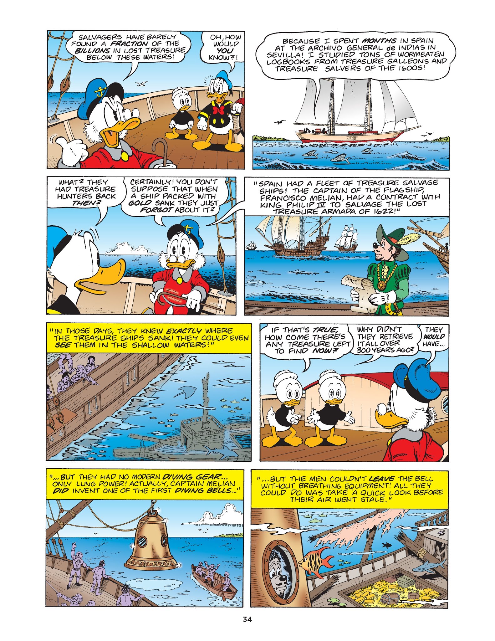 Read online Walt Disney Uncle Scrooge and Donald Duck: The Don Rosa Library comic -  Issue # TPB 3 (Part 1) - 35