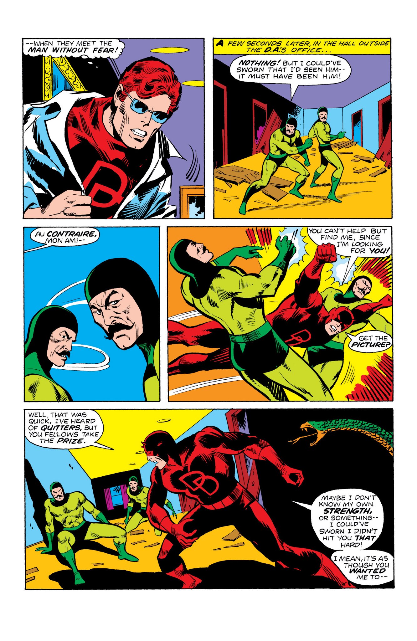 Read online Marvel Masterworks: Daredevil comic -  Issue # TPB 11 - 24