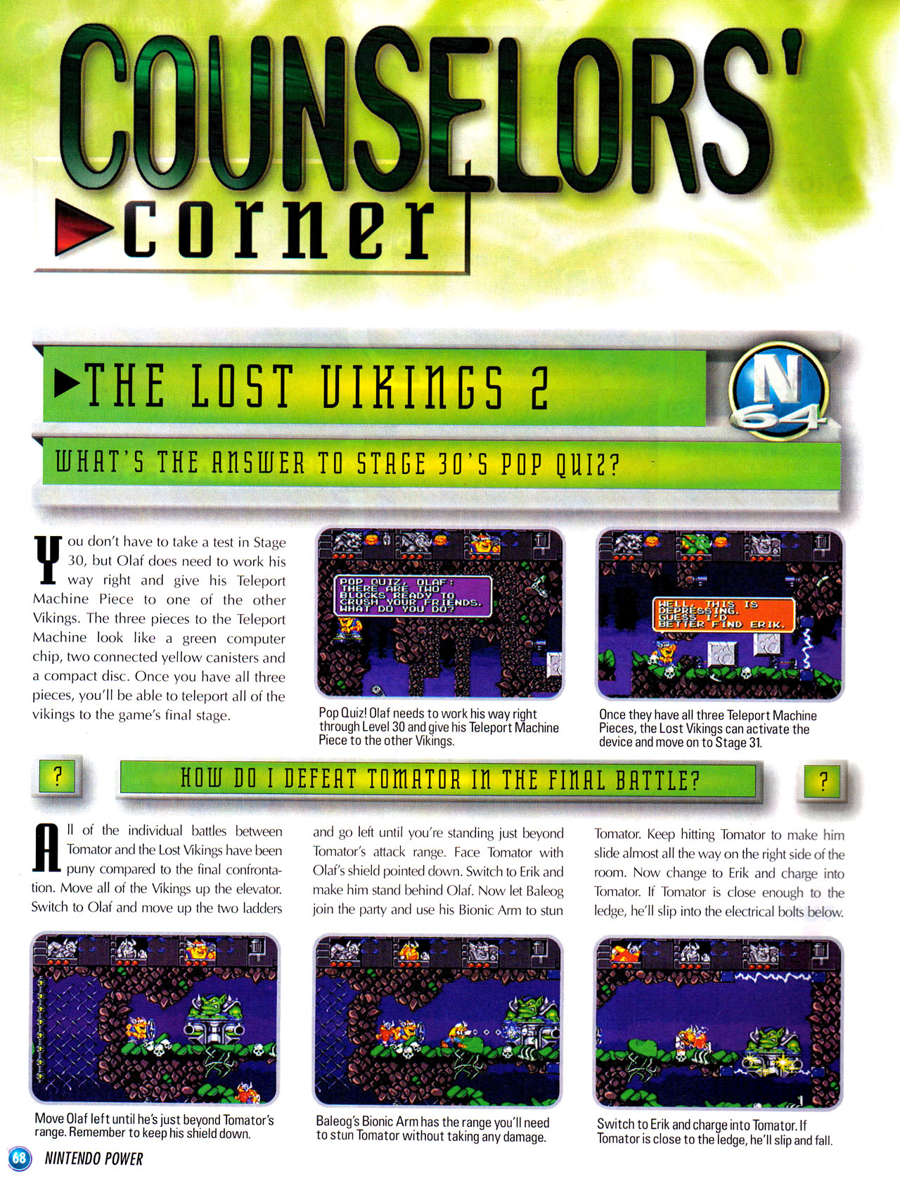 Read online Nintendo Power comic -  Issue #103 - 75