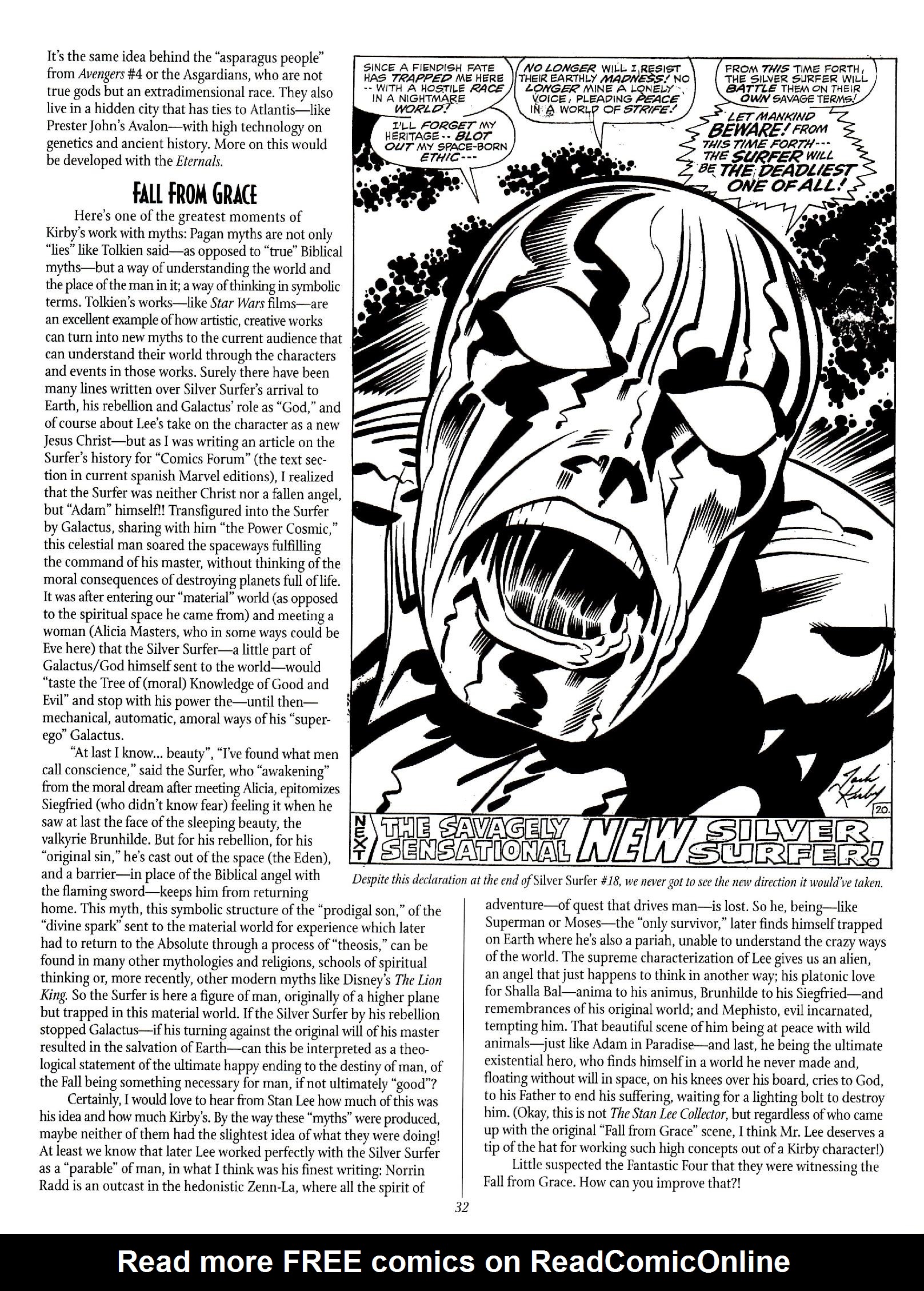 Read online The Jack Kirby Collector comic -  Issue #26 - 32