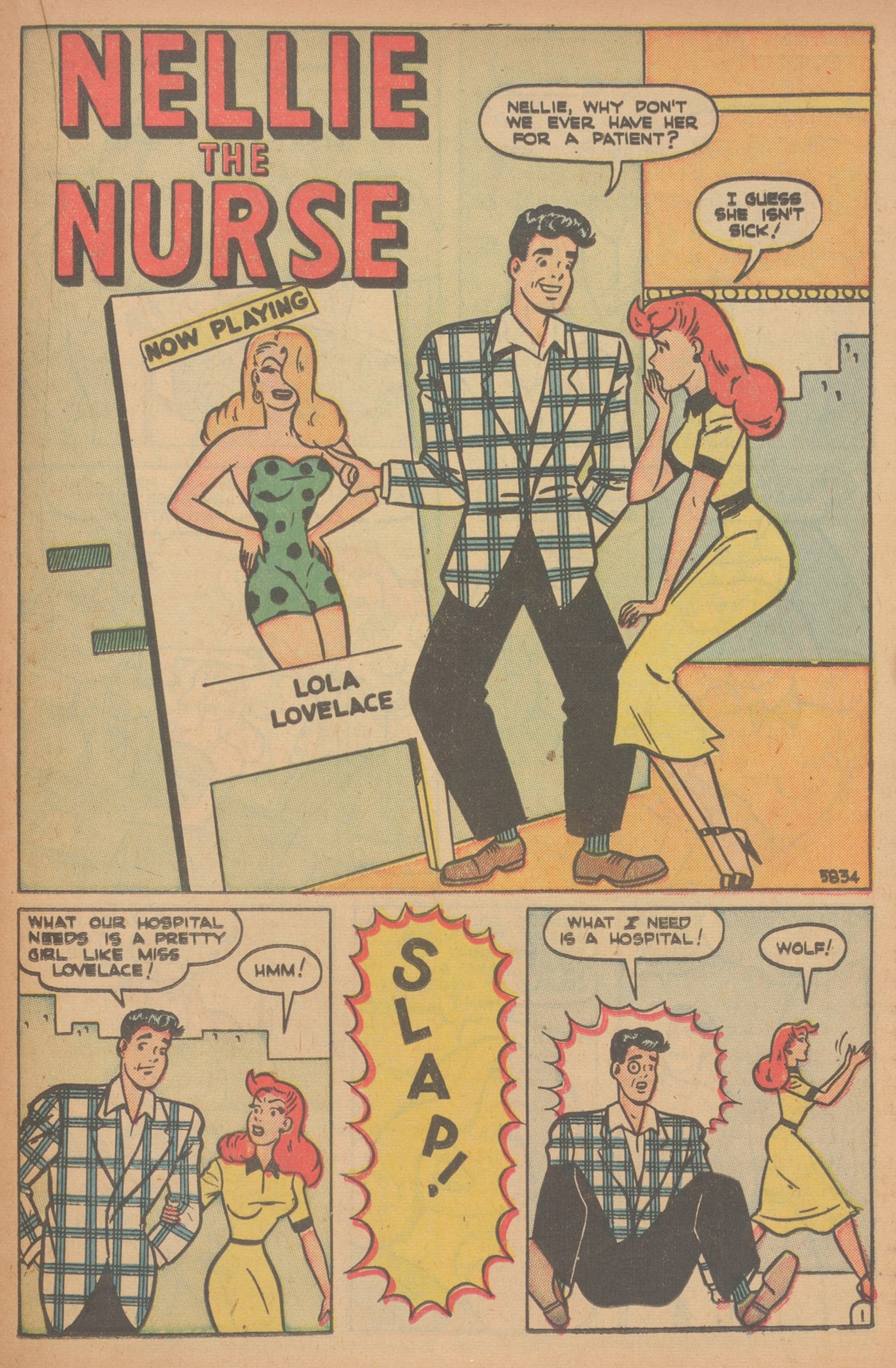 Read online Nellie The Nurse (1945) comic -  Issue #21 - 29