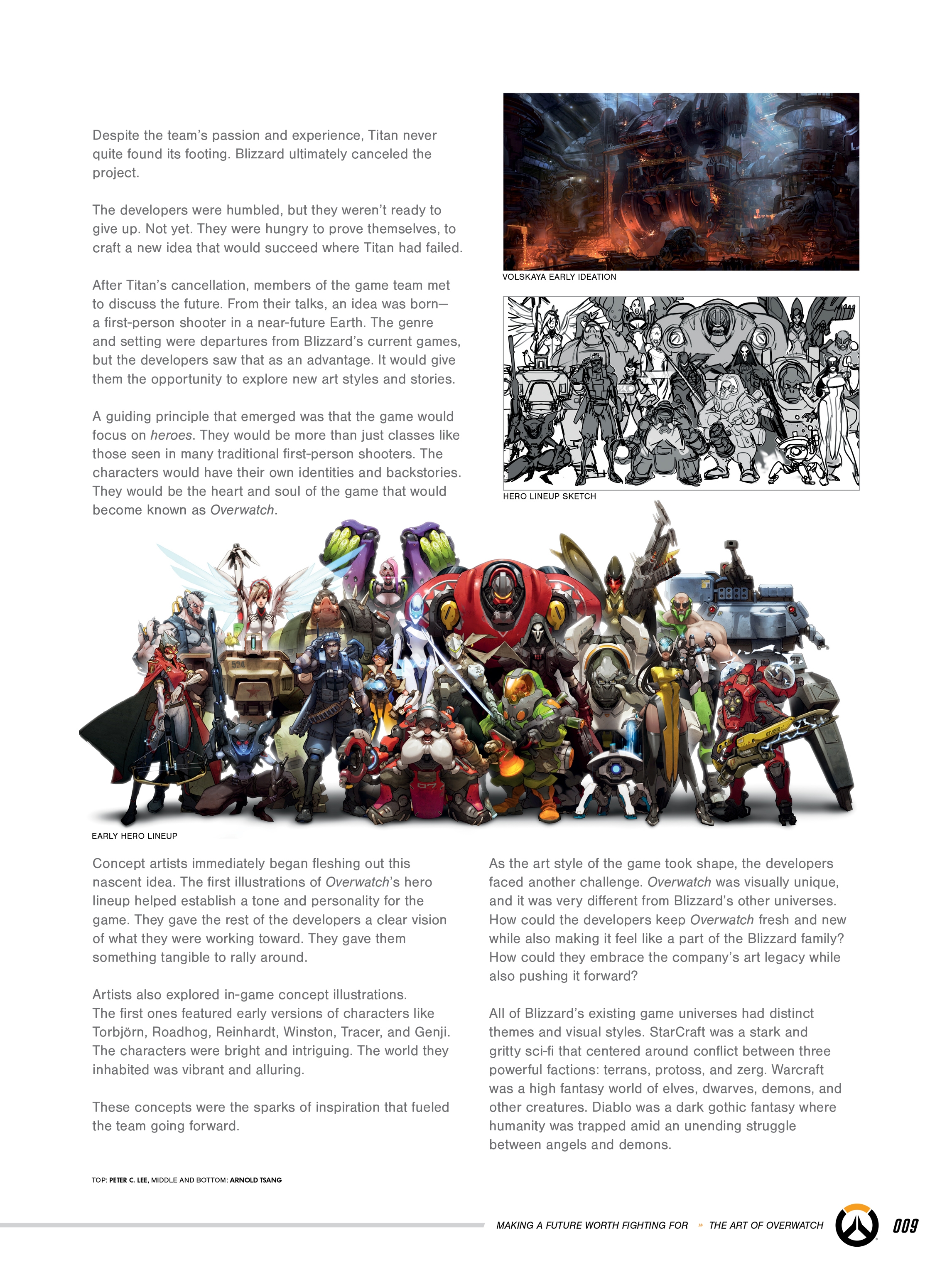 Read online The Art of Overwatch comic -  Issue # TPB (Part 1) - 7