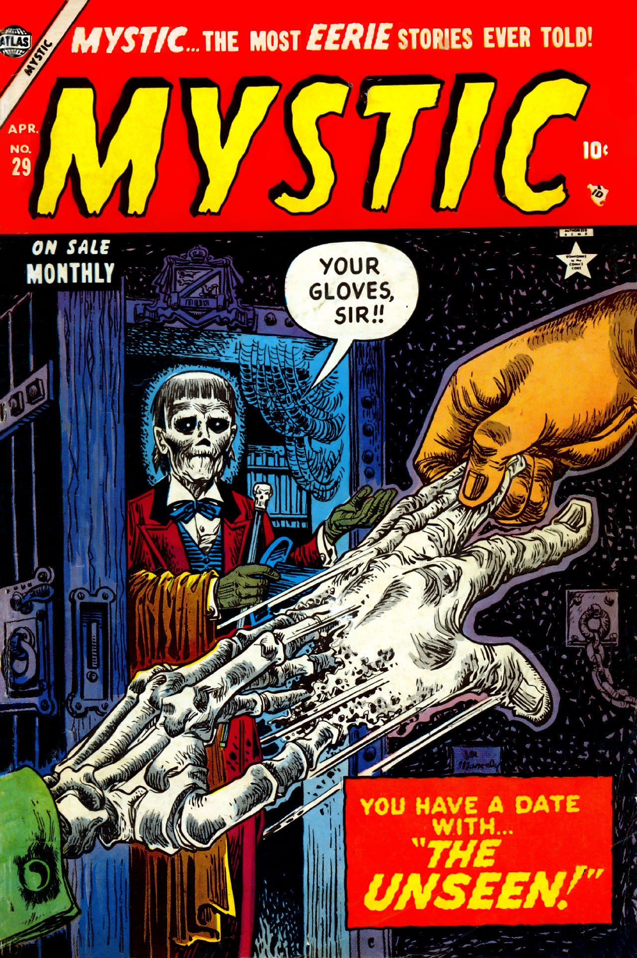 Read online Mystic (1951) comic -  Issue #29 - 1